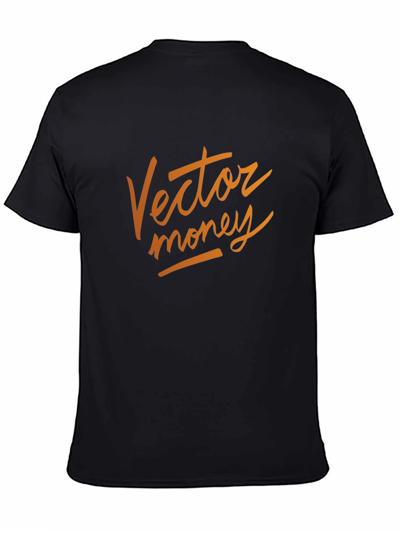 Vector Money Black T-Shirt