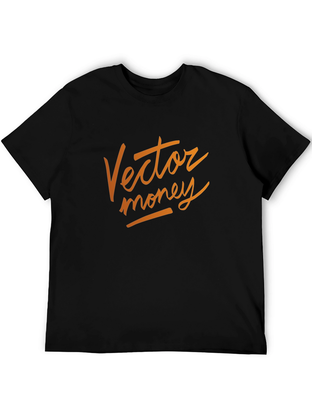 Vector Money Black T-Shirt