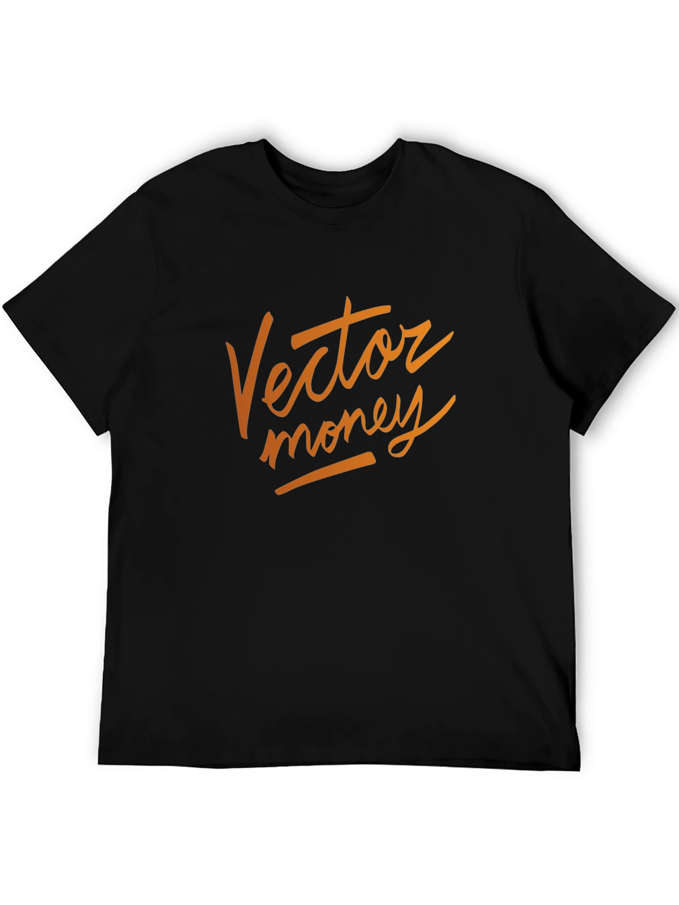 Vector Money Black T-Shirt