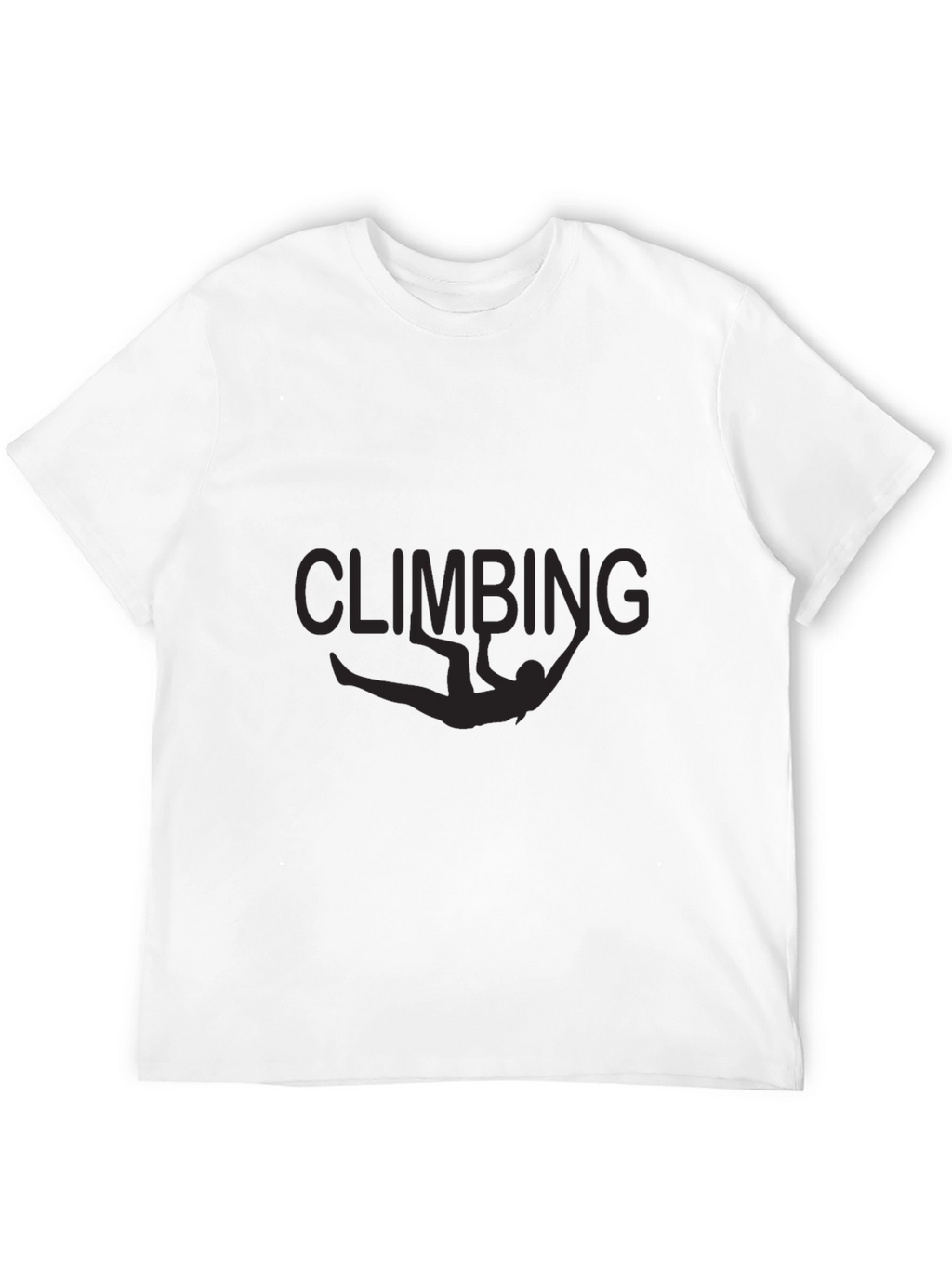 Climbing Graphic Black T-Shirt