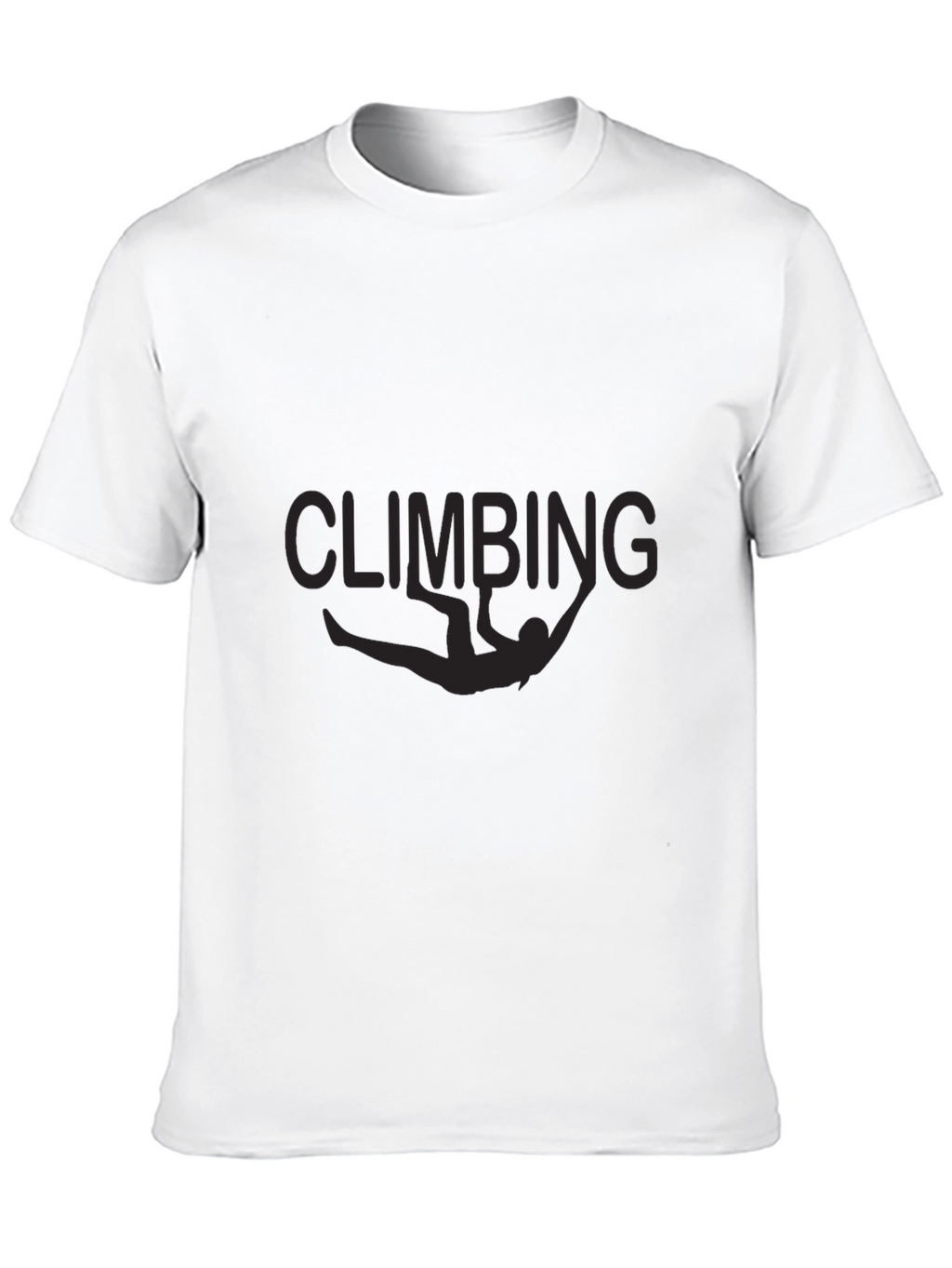 Climbing Graphic Black T-Shirt