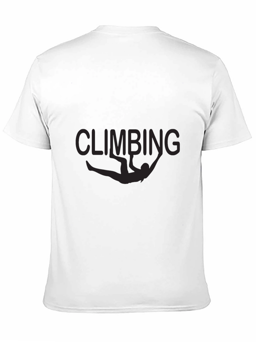 Climbing Graphic Black T-Shirt