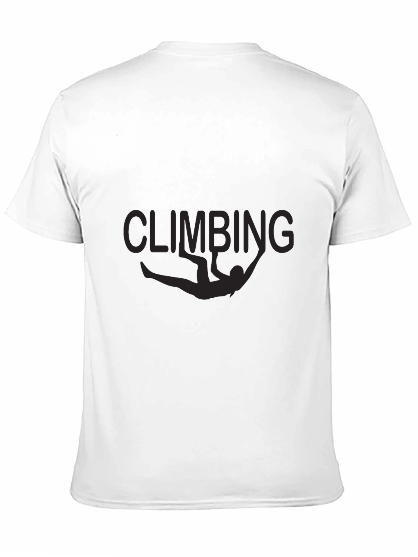 Climbing Graphic Black T-Shirt