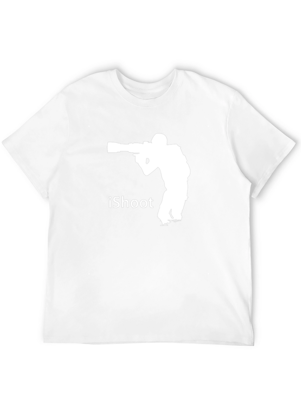 iShoot Photographer Graphic T-Shirt - Black