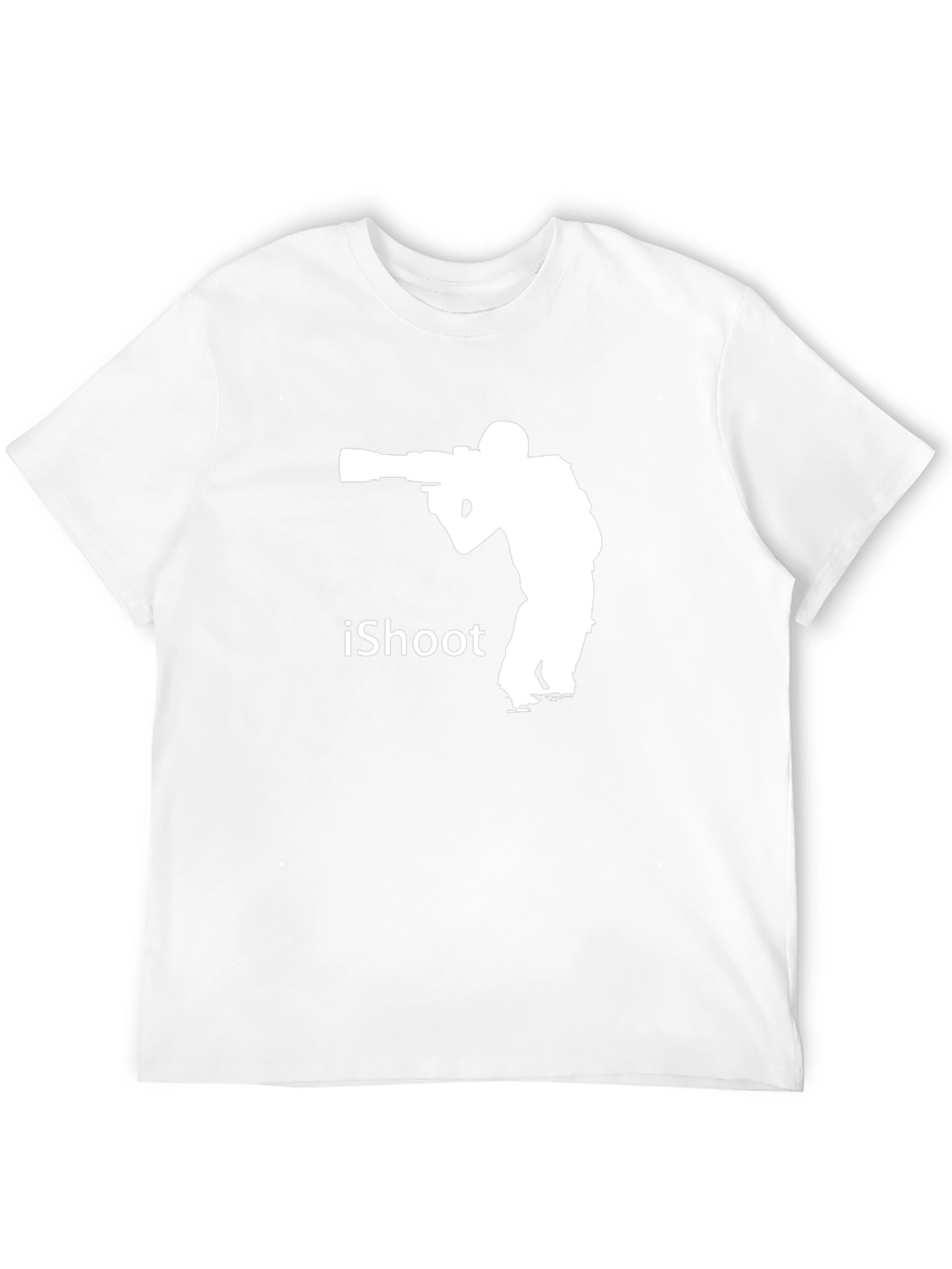 iShoot Photographer Graphic T-Shirt - Black