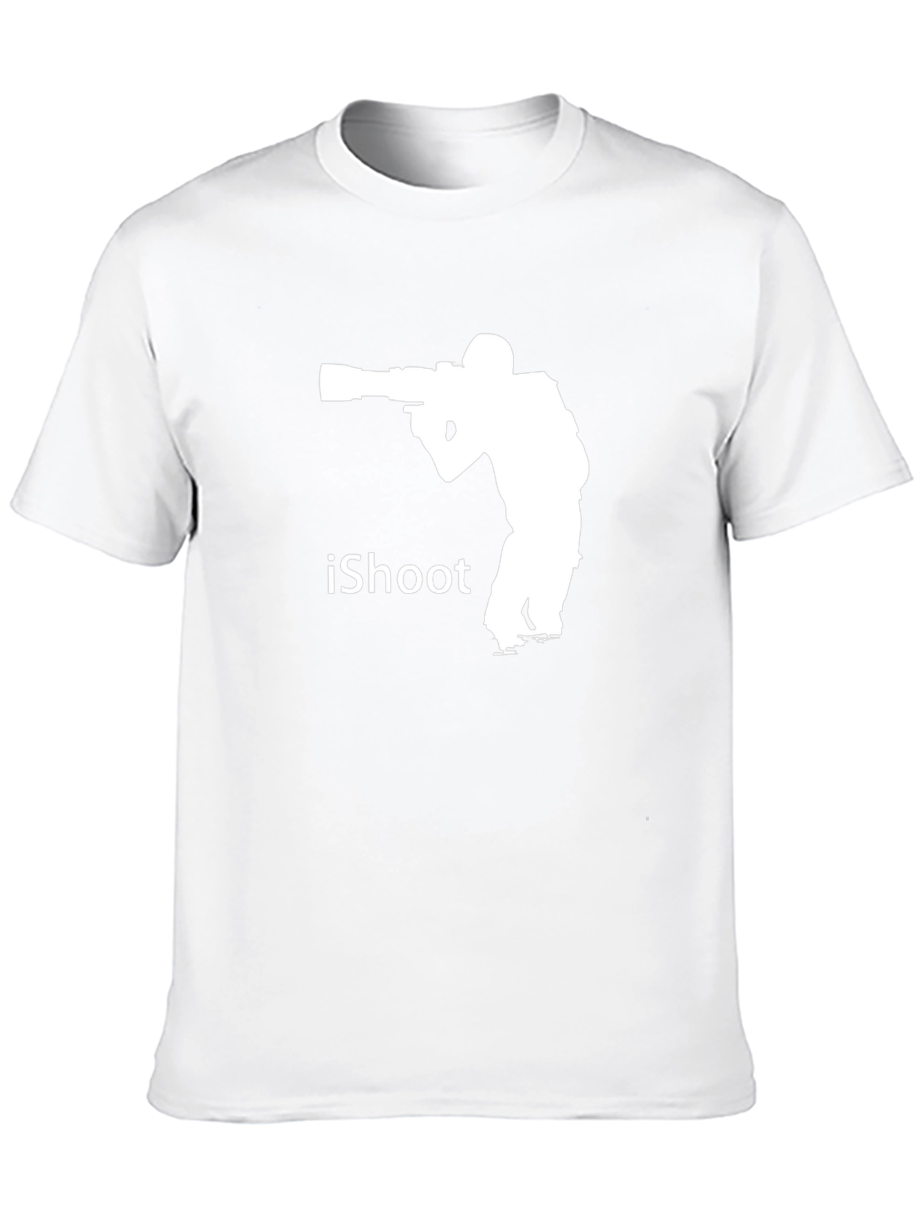 iShoot Photographer Graphic T-Shirt - Black