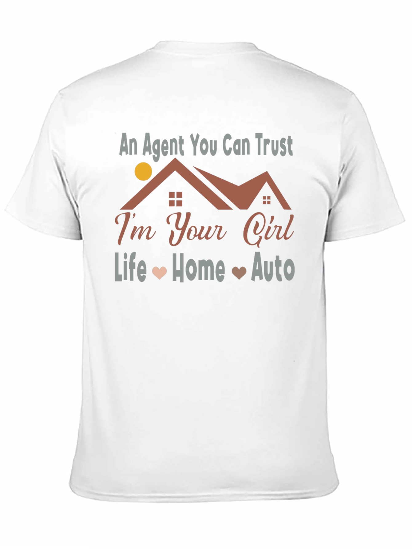 Real Estate Agent T-Shirt: Life Home Auto