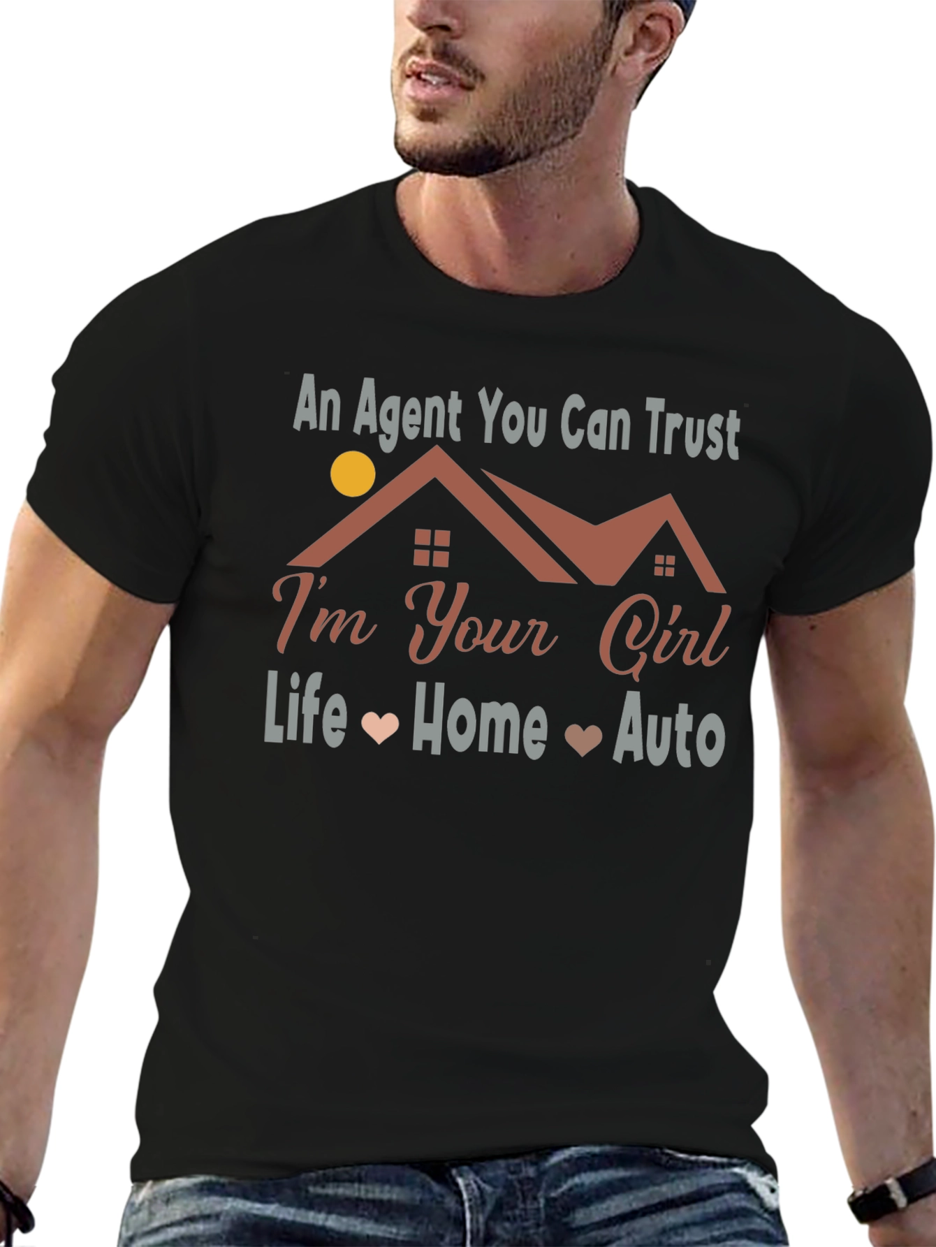 Real Estate Agent T-Shirt: Life Home Auto