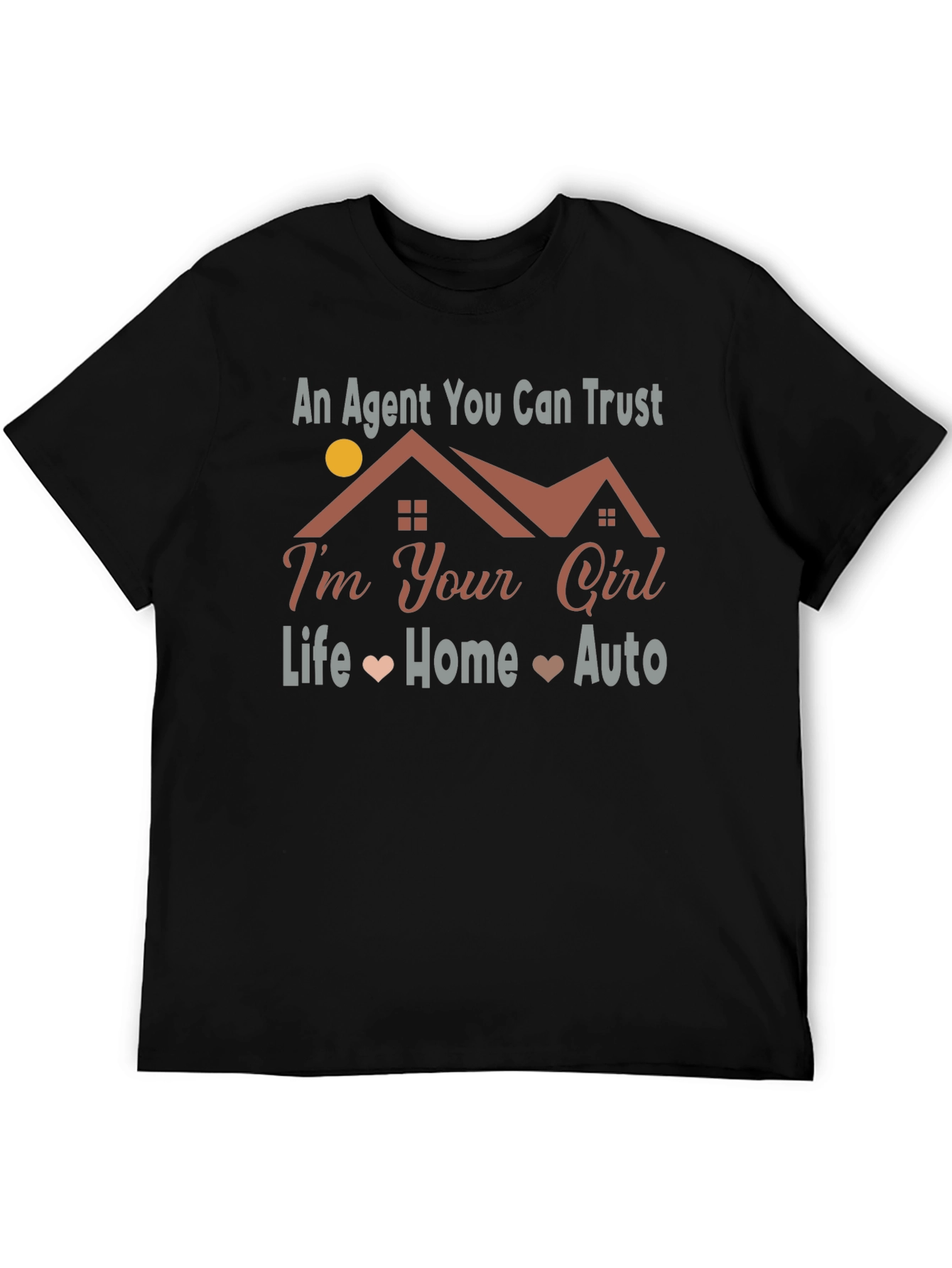 Real Estate Agent T-Shirt: Life Home Auto