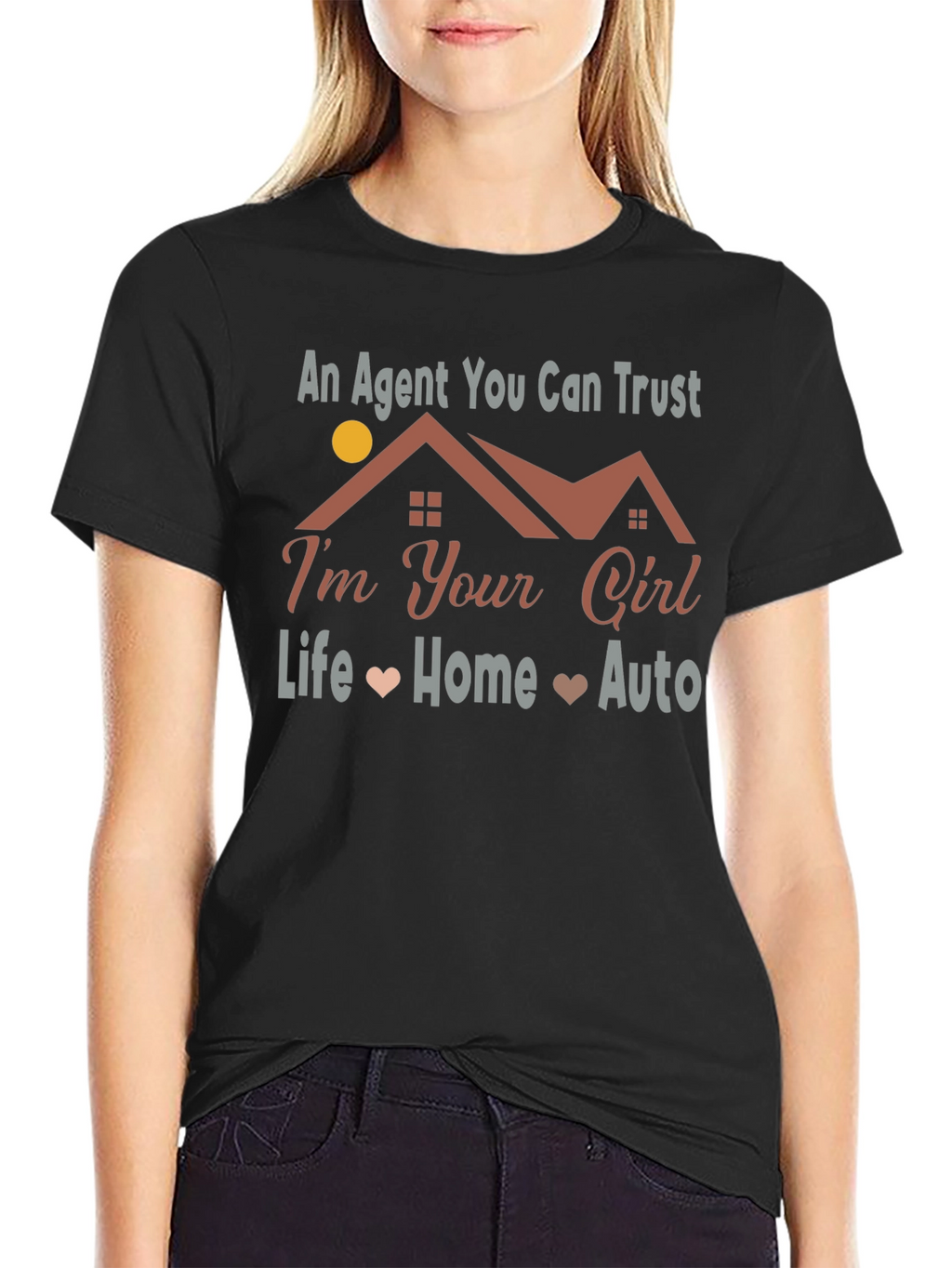 Real Estate Agent T-Shirt: Life Home Auto