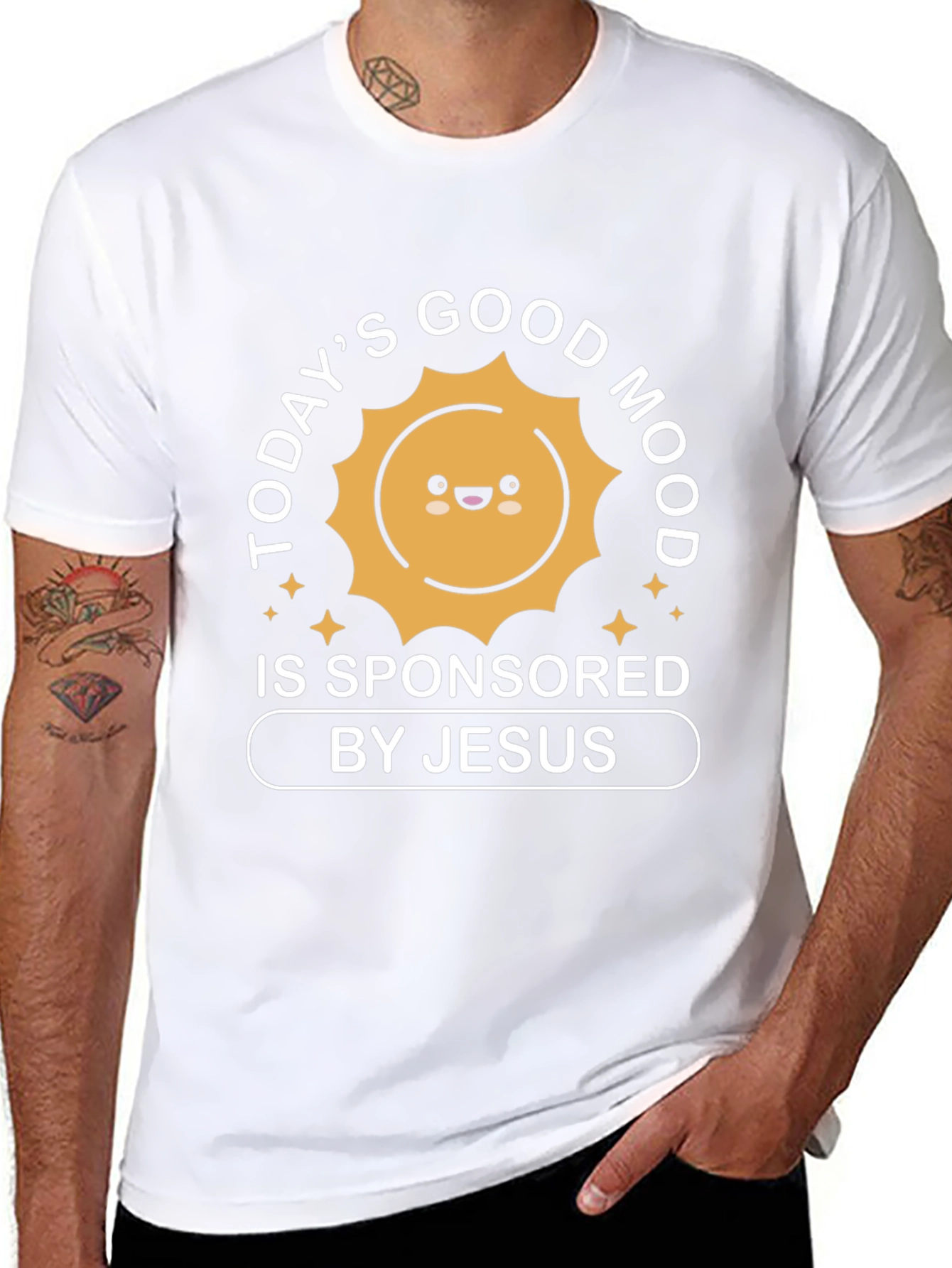 Todays Good Mood Sponsored by Jesus T-Shirt