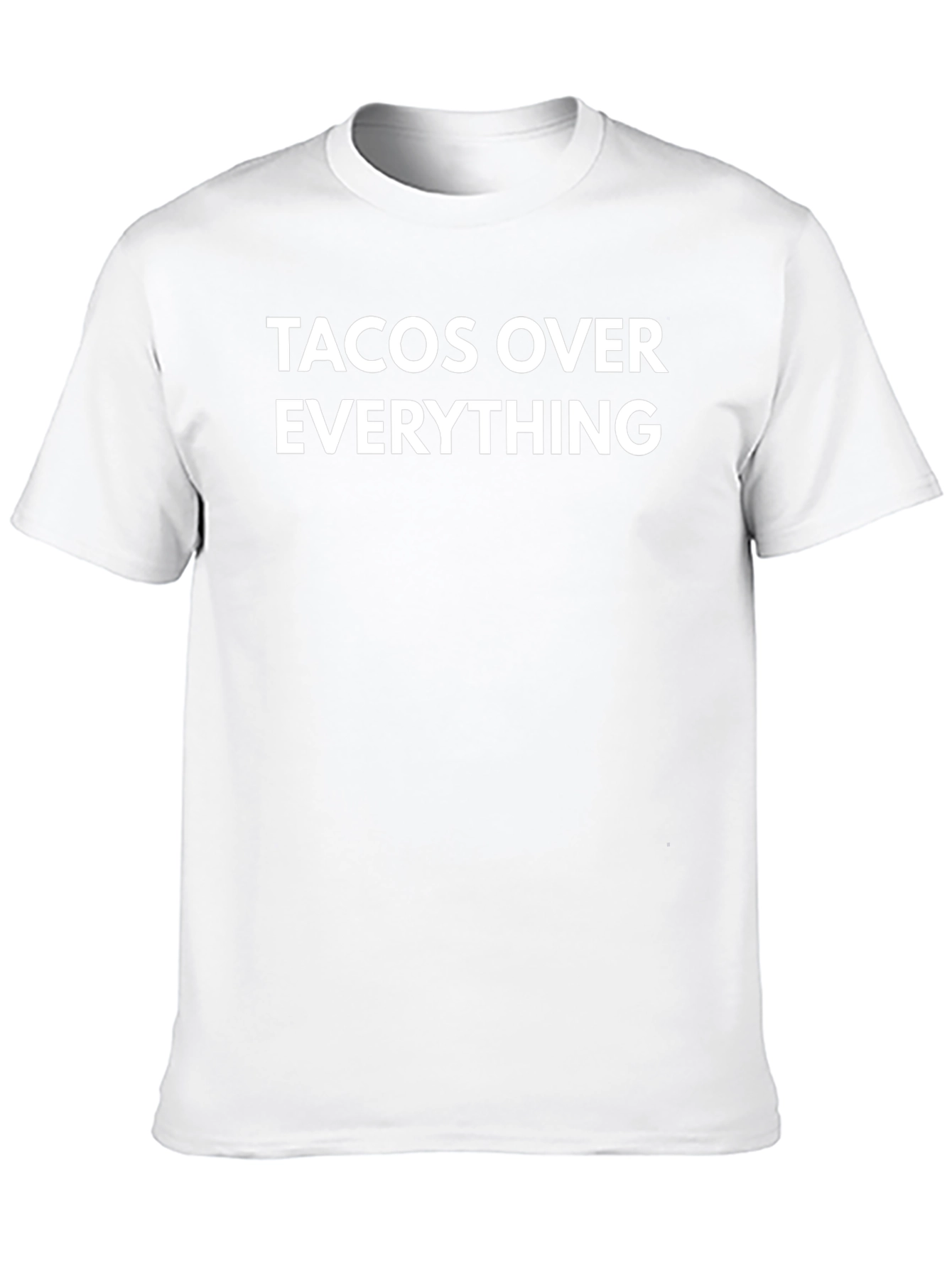 Tacos Over Everything Graphic T-Shirt - Black