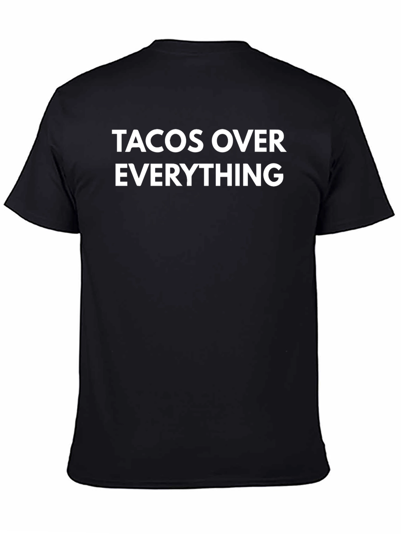Tacos Over Everything Graphic T-Shirt - Black