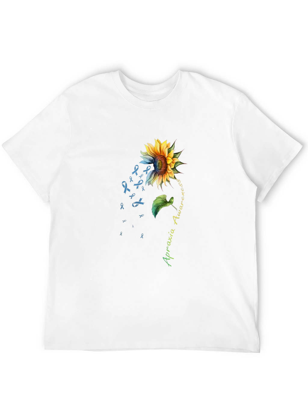 Apraxia Awareness Sunflower T-Shirt