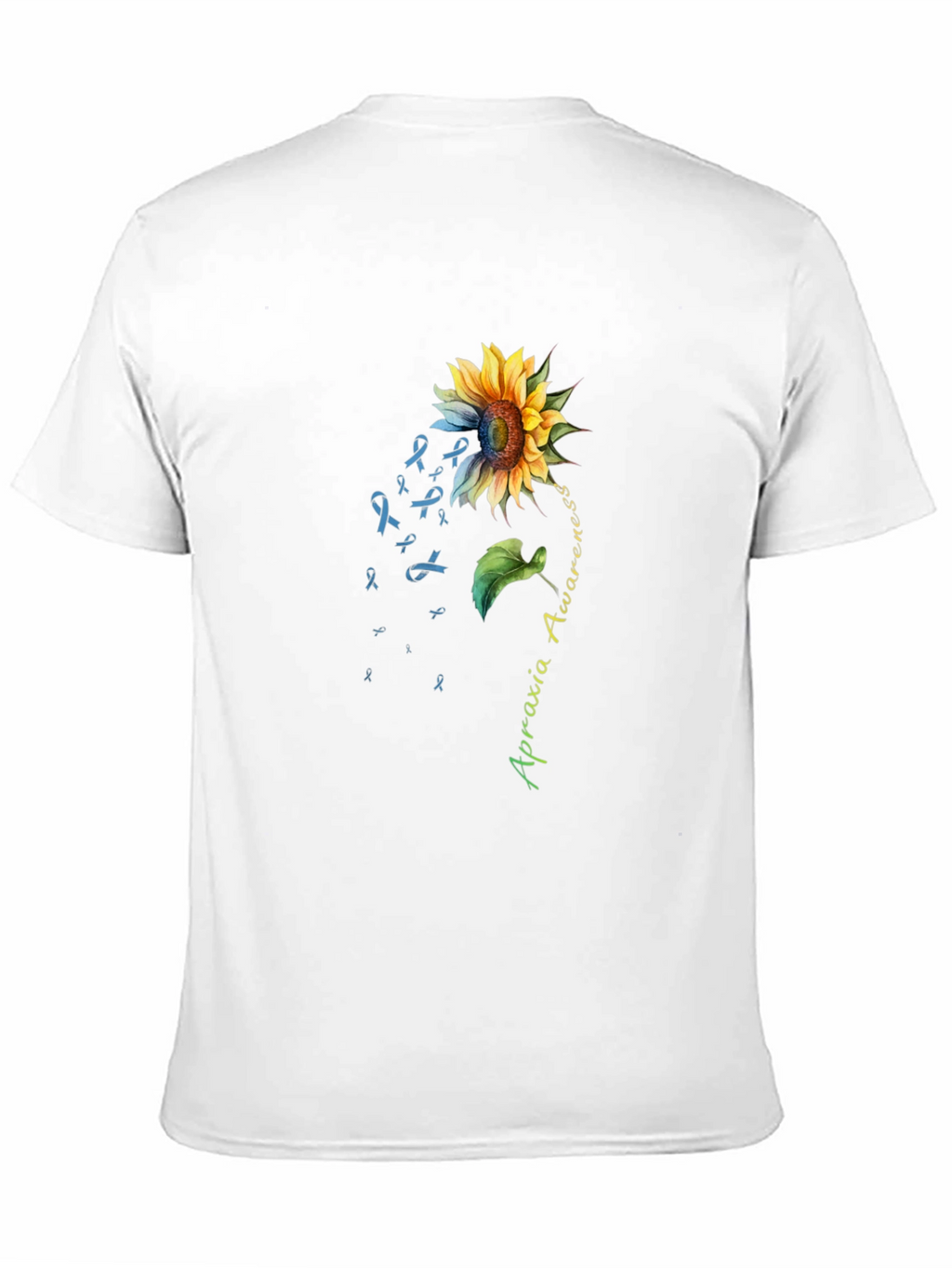 Apraxia Awareness Sunflower T-Shirt