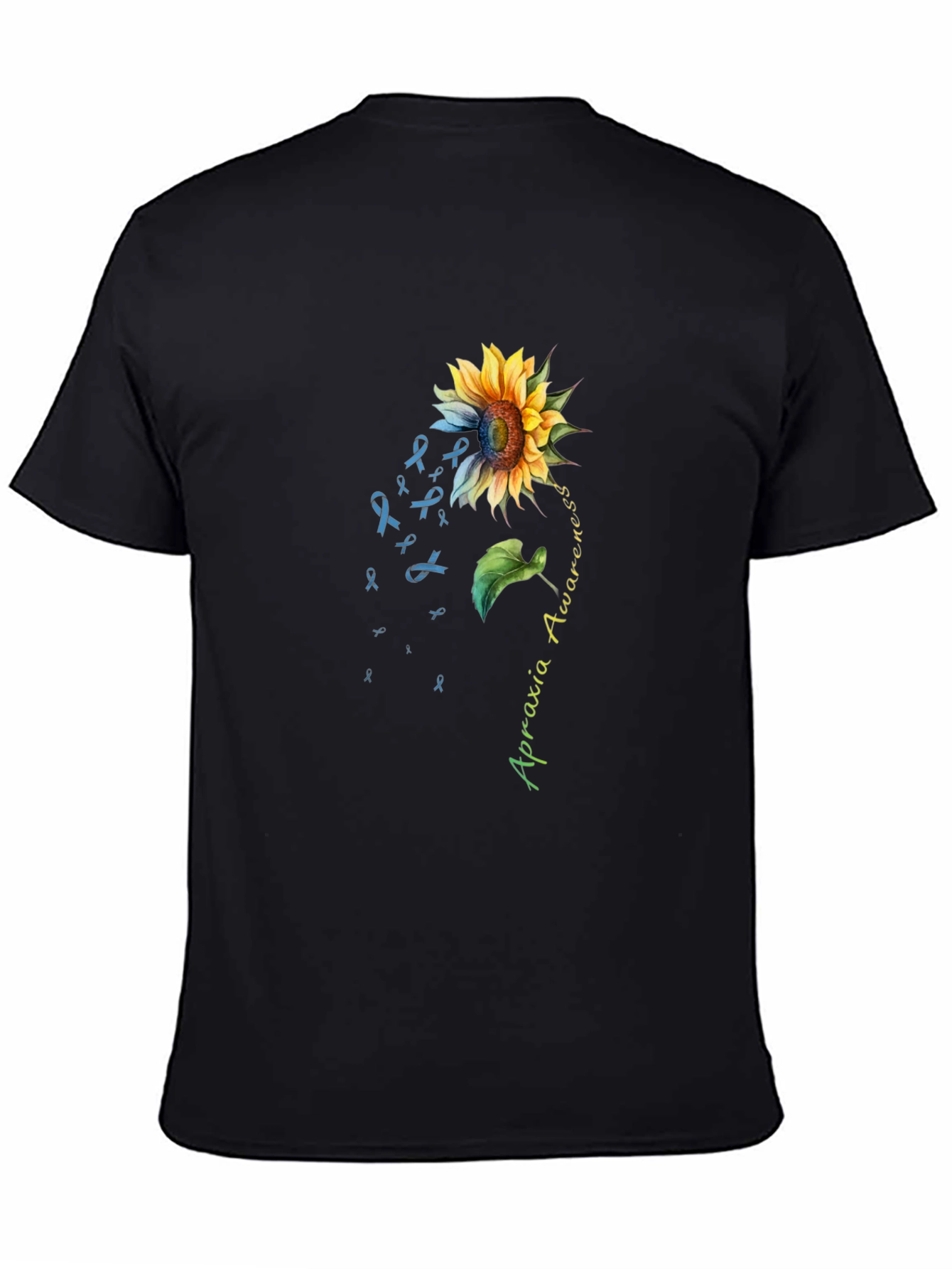 Apraxia Awareness Sunflower T-Shirt