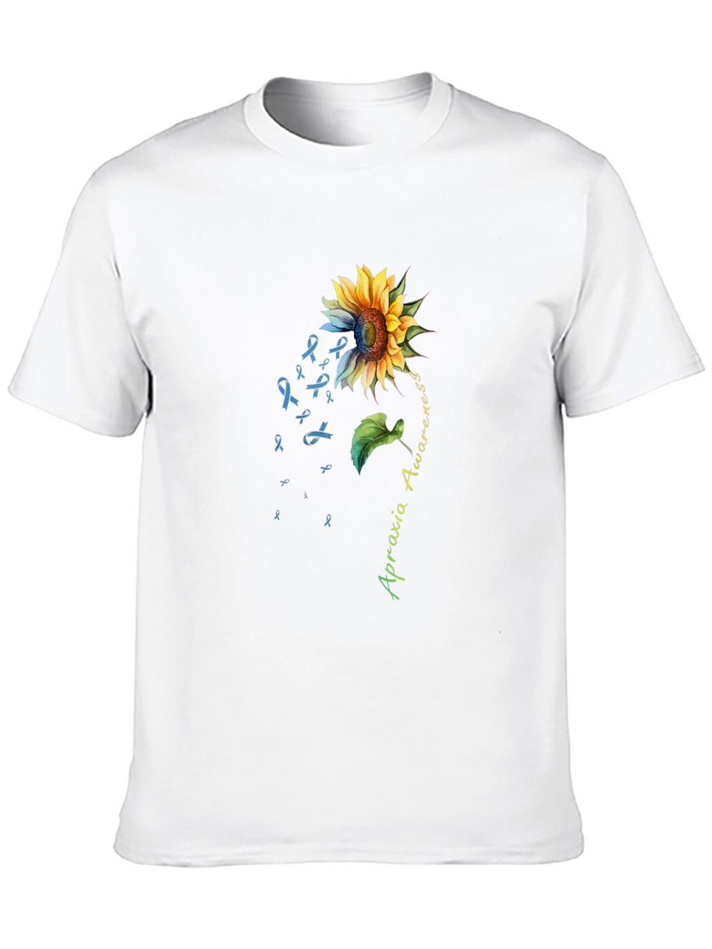 Apraxia Awareness Sunflower T-Shirt