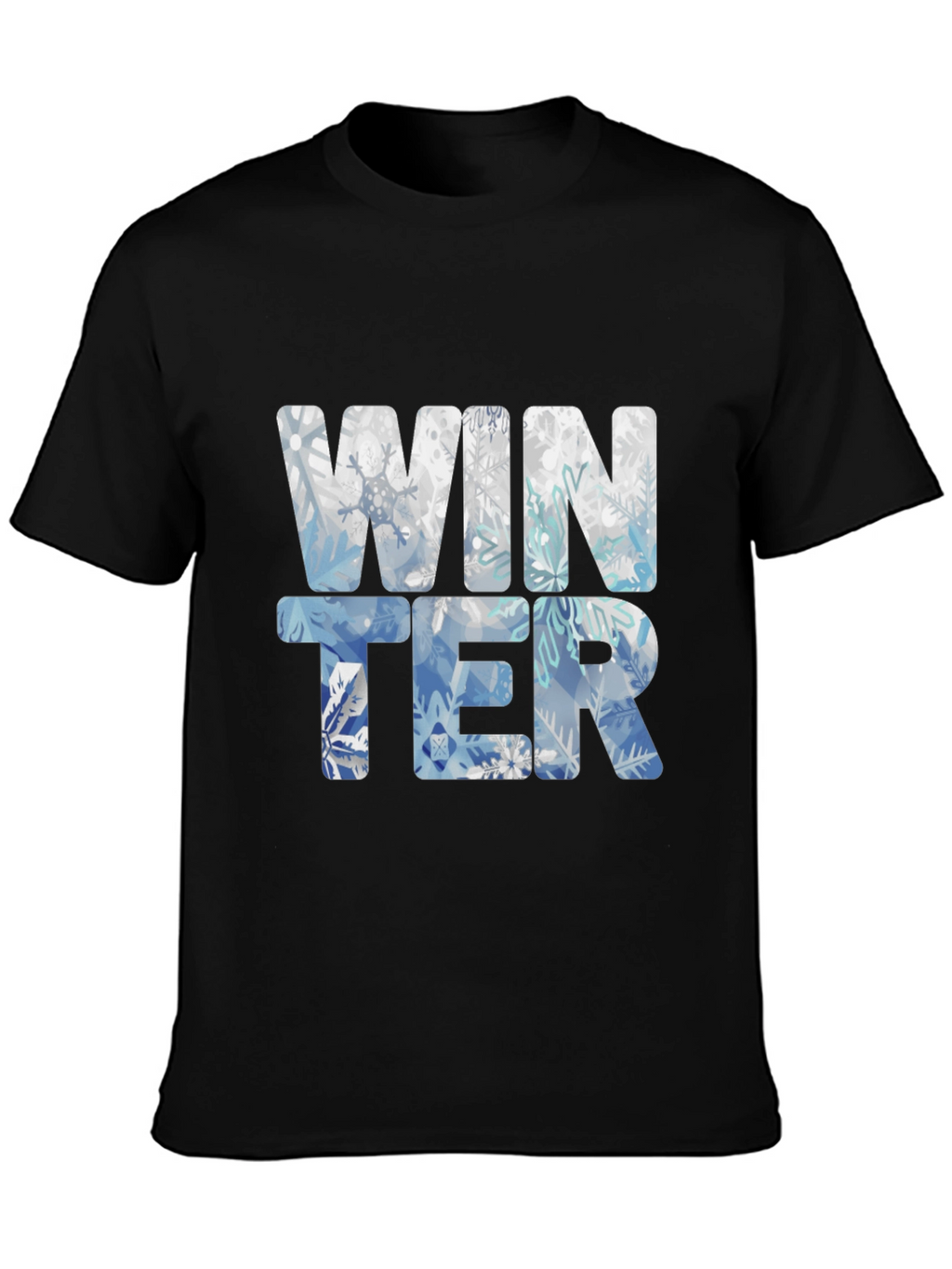 Winter Snowflake T-Shirt - Festive Holiday Style