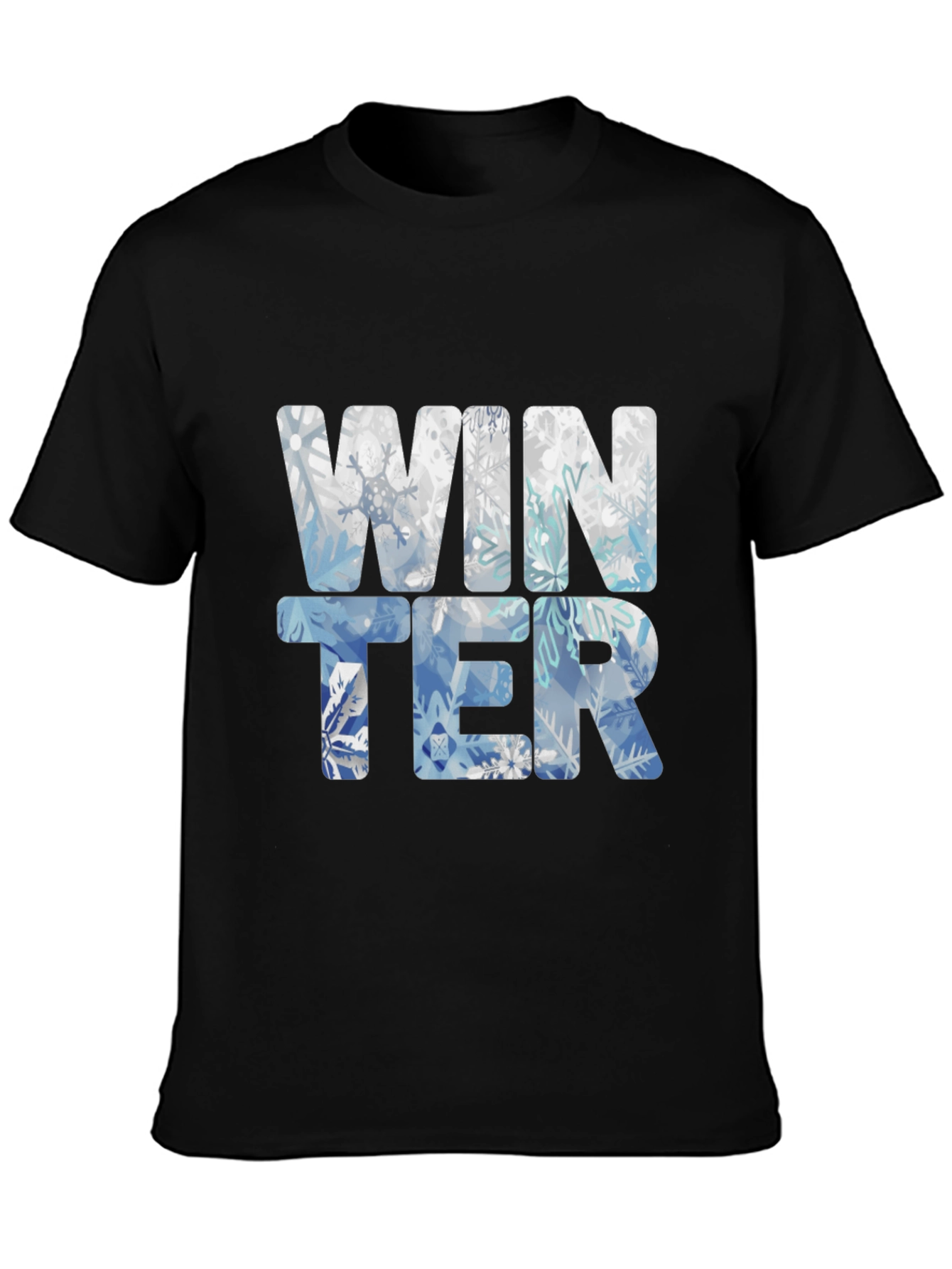 Winter Snowflake T-Shirt - Festive Holiday Style