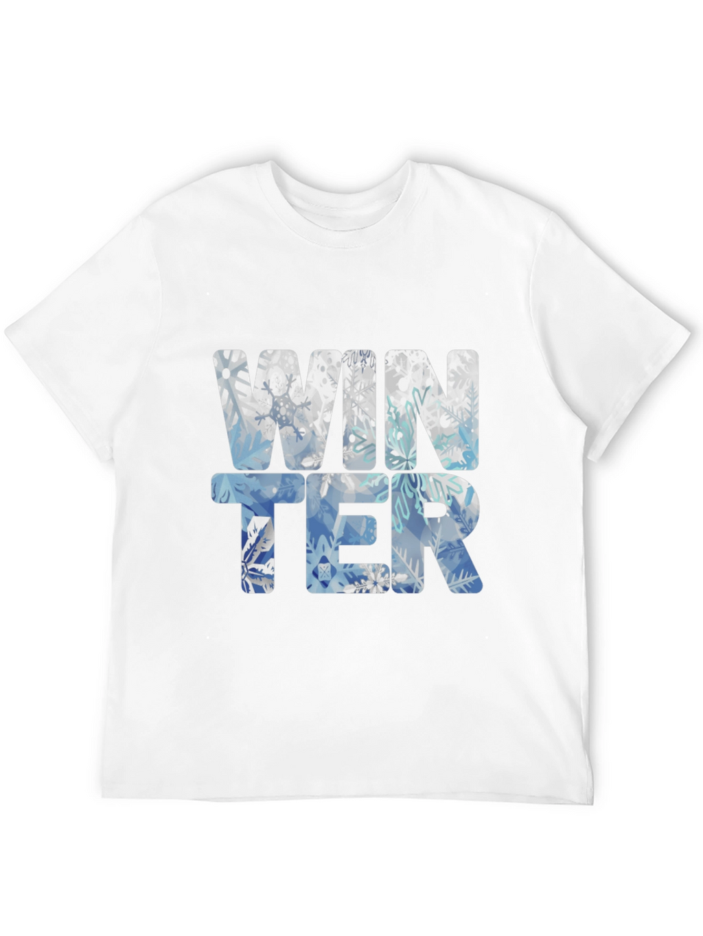 Winter Snowflake T-Shirt - Festive Holiday Style