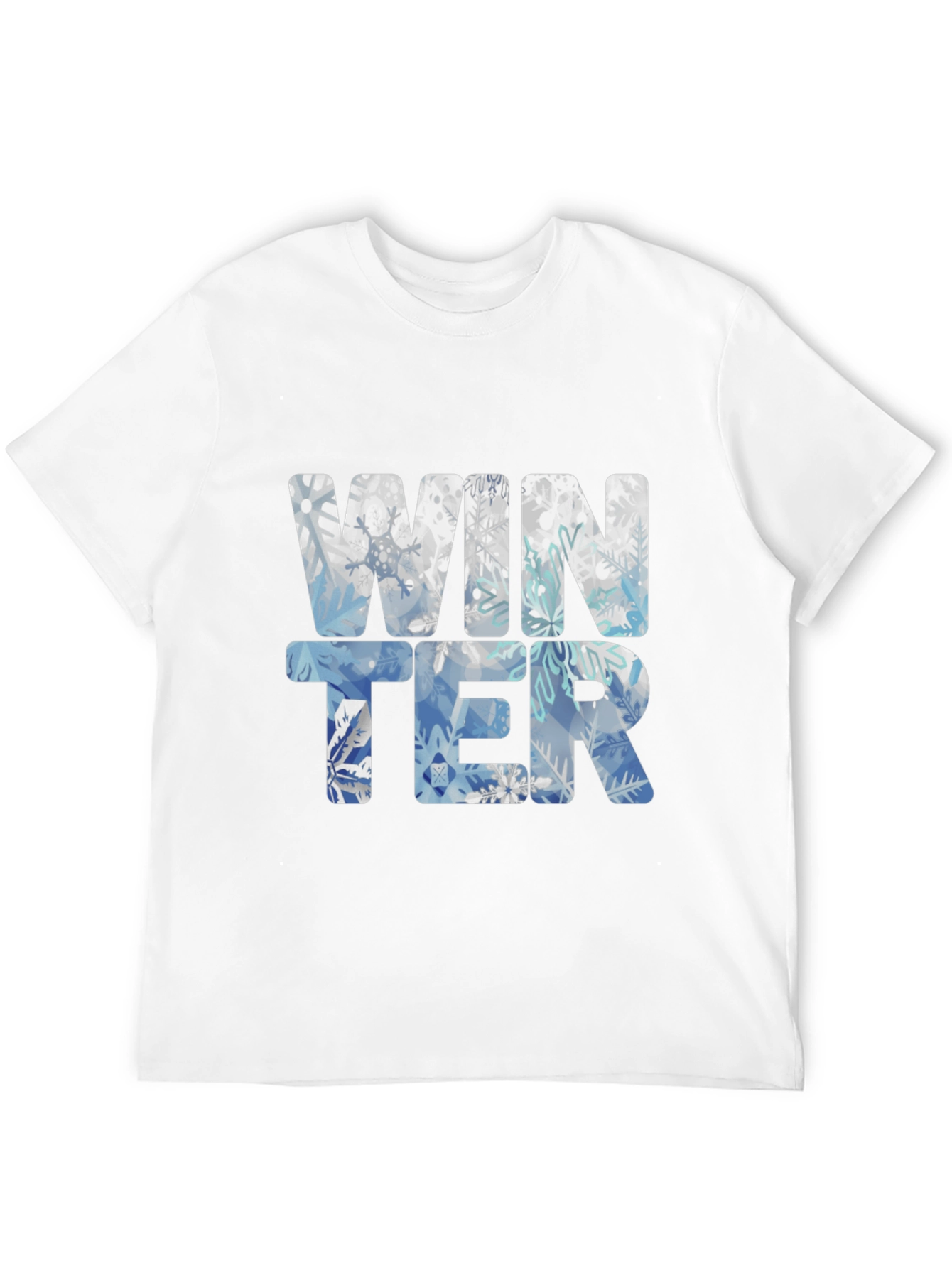 Winter Snowflake T-Shirt - Festive Holiday Style