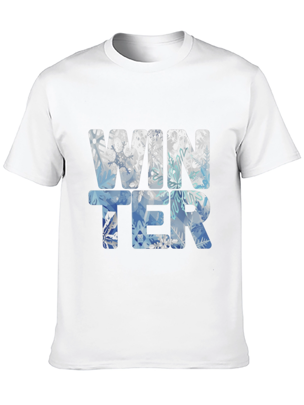Winter Snowflake T-Shirt - Festive Holiday Style
