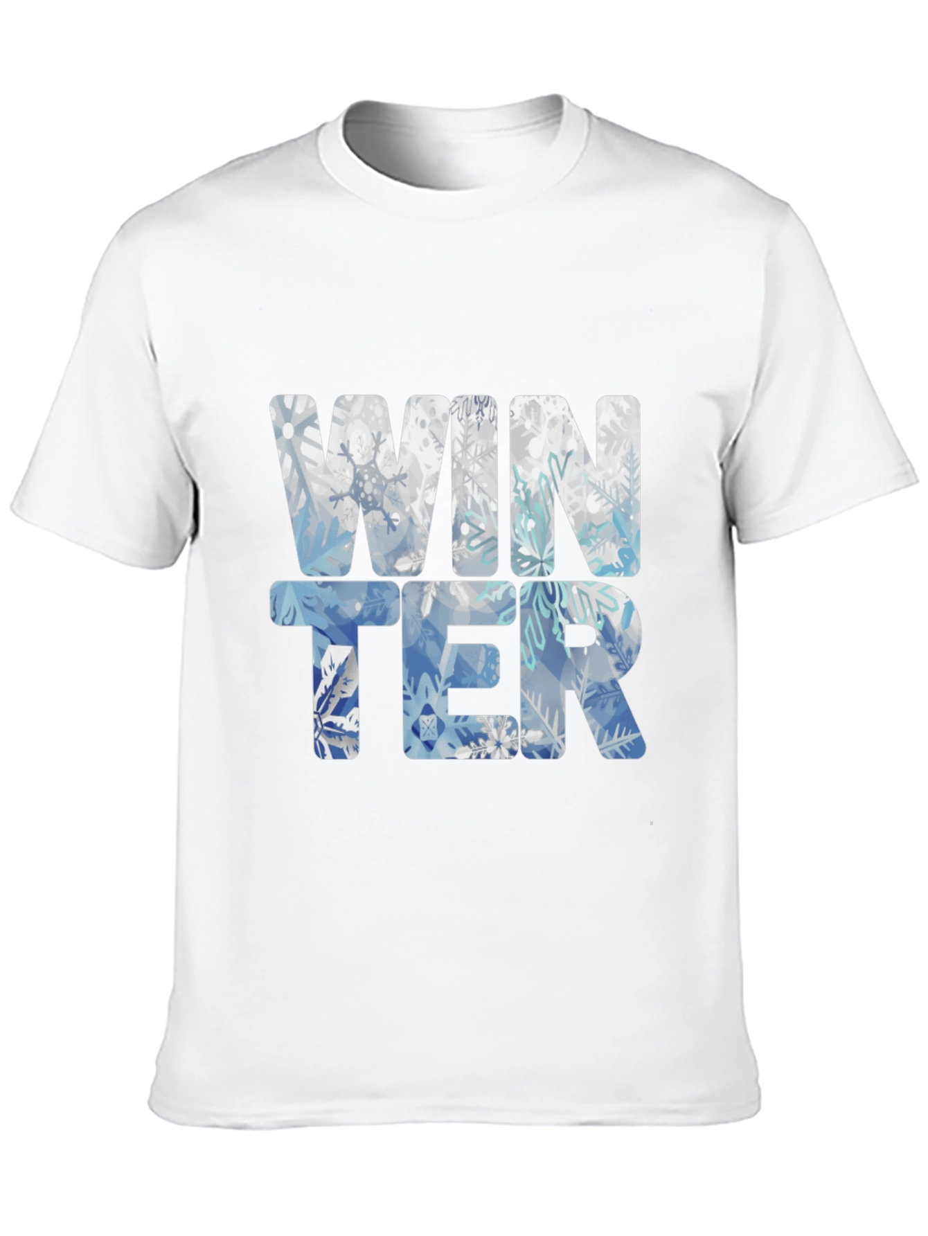 Winter Snowflake T-Shirt - Festive Holiday Style
