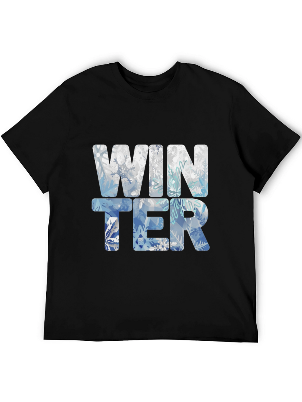 Winter Snowflake T-Shirt - Festive Holiday Style