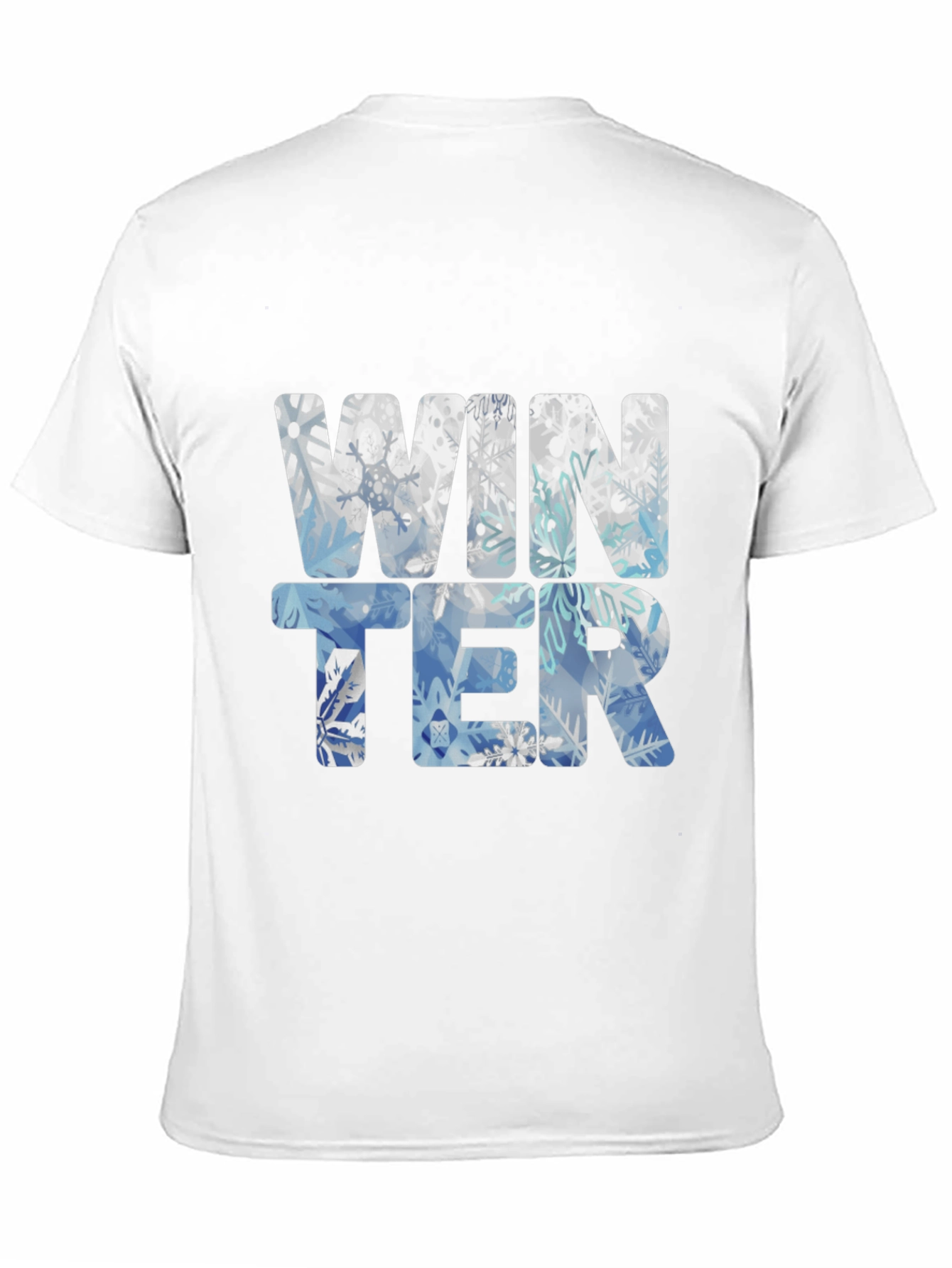 Winter Snowflake T-Shirt - Festive Holiday Style