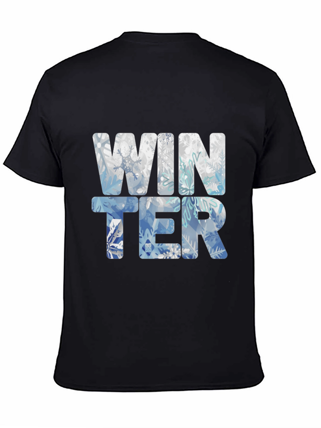 Winter Snowflake T-Shirt - Festive Holiday Style