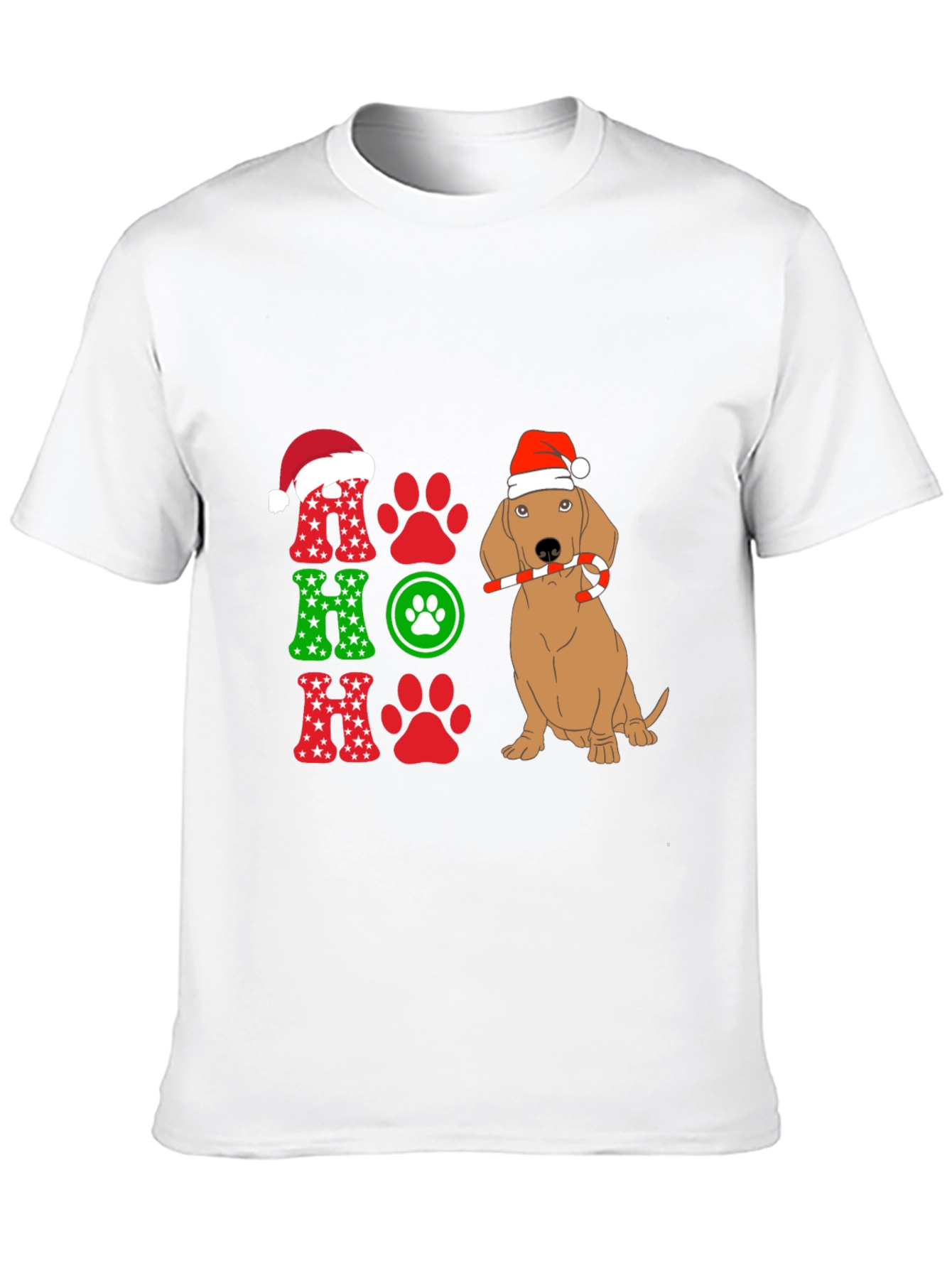 Festive Dog Christmas T-Shirt