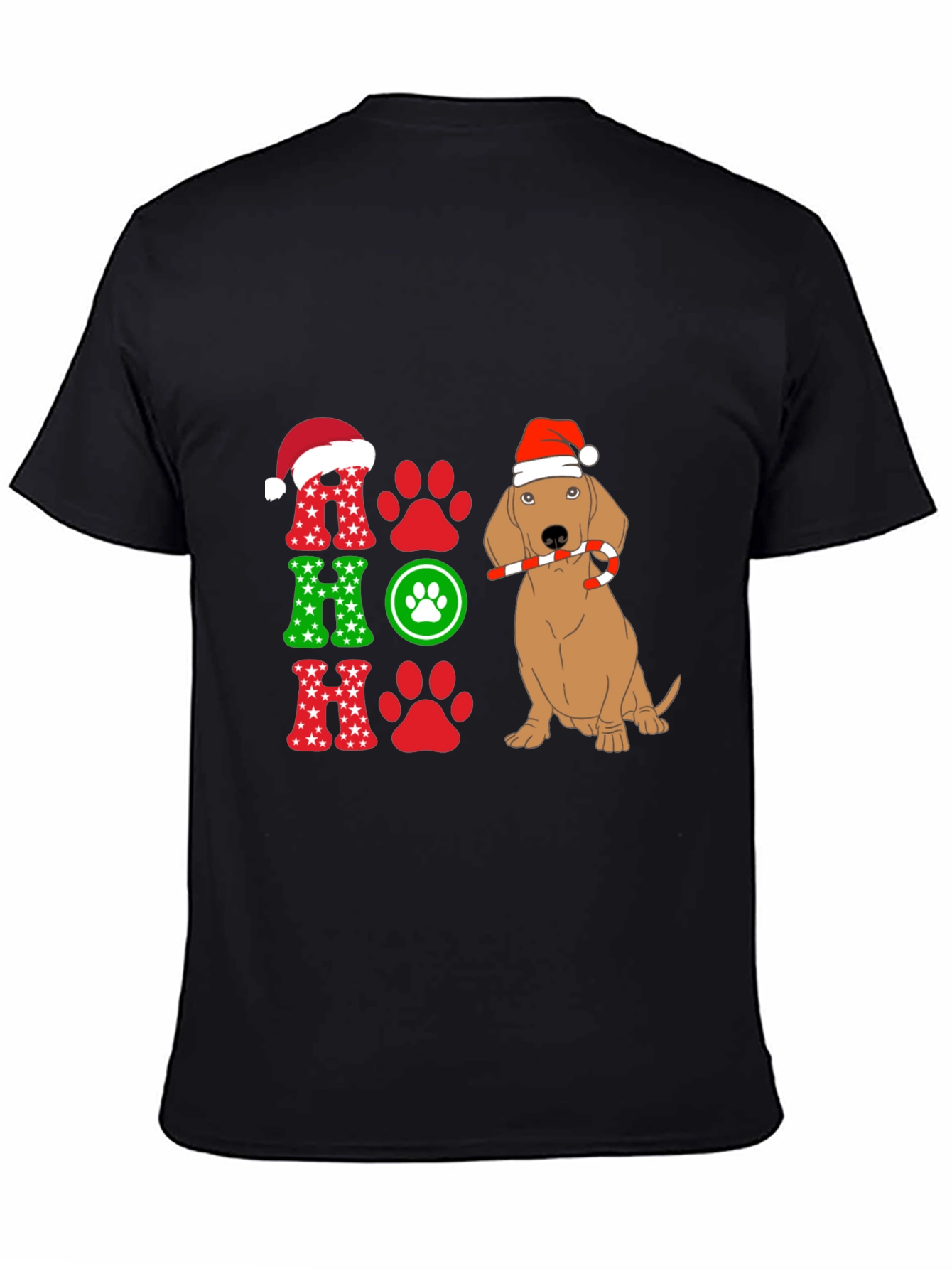 Festive Dog Christmas T-Shirt