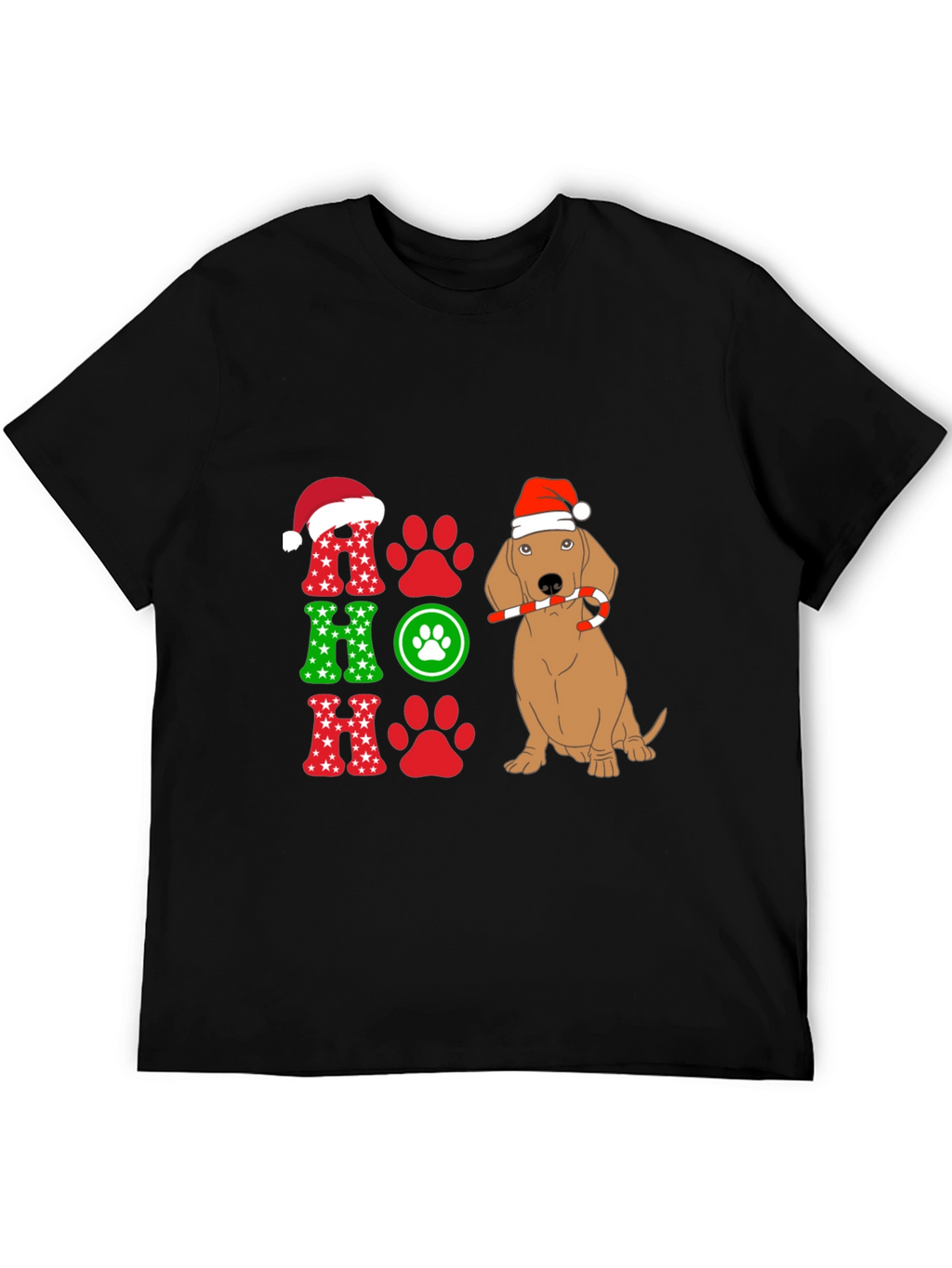 Festive Dog Christmas T-Shirt