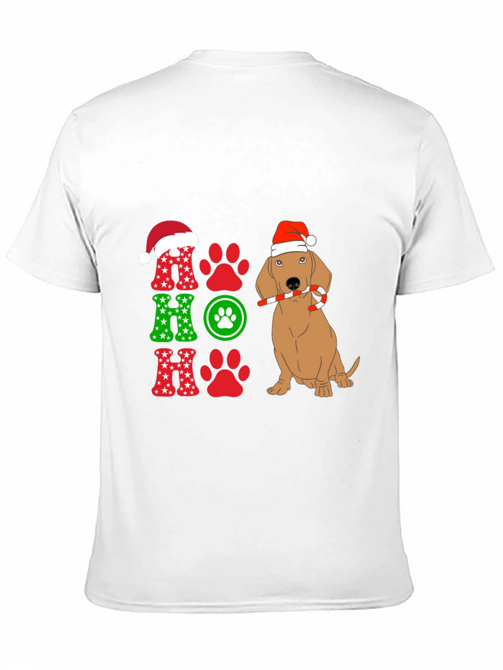 Festive Dog Christmas T-Shirt