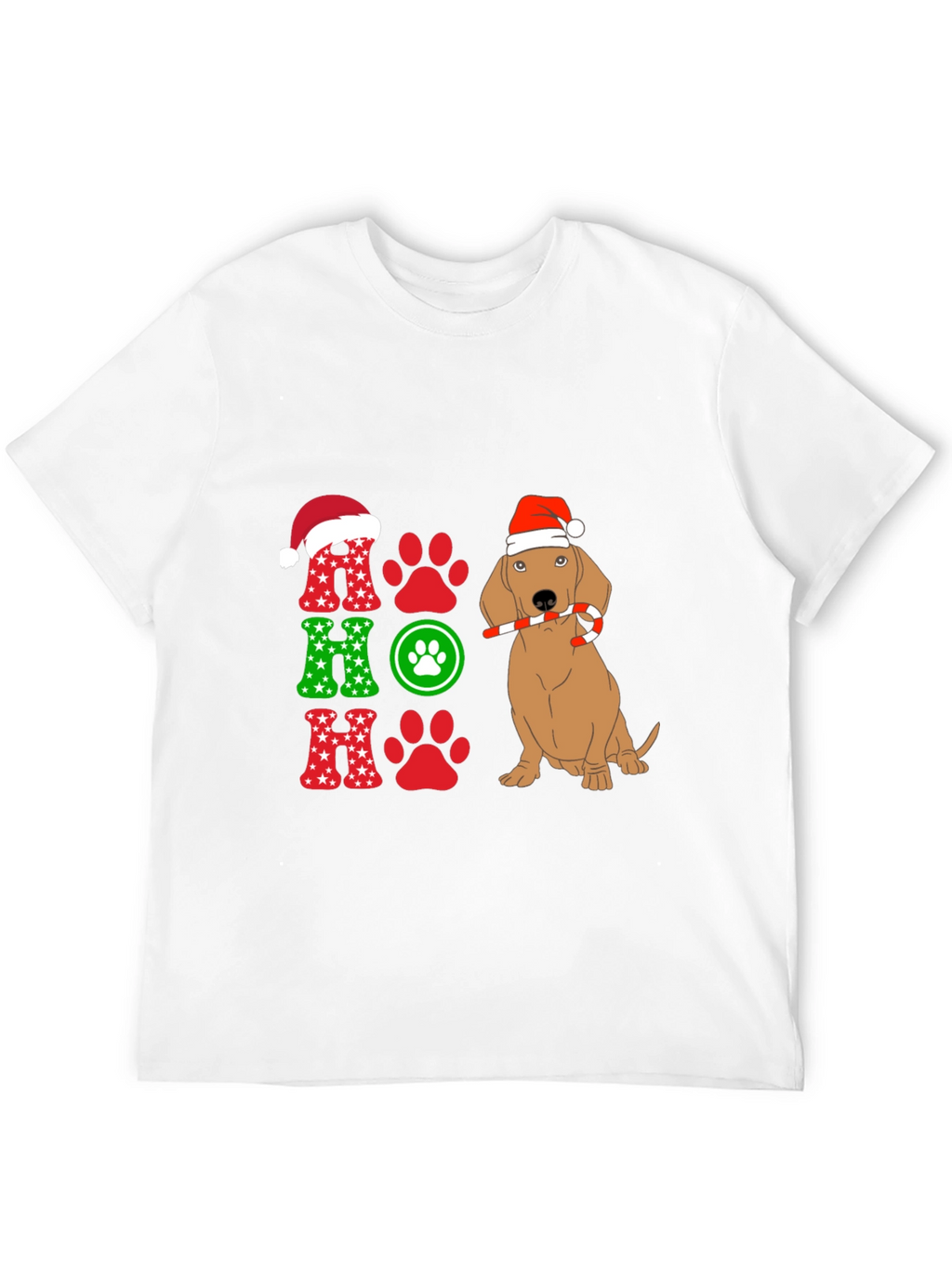 Festive Dog Christmas T-Shirt