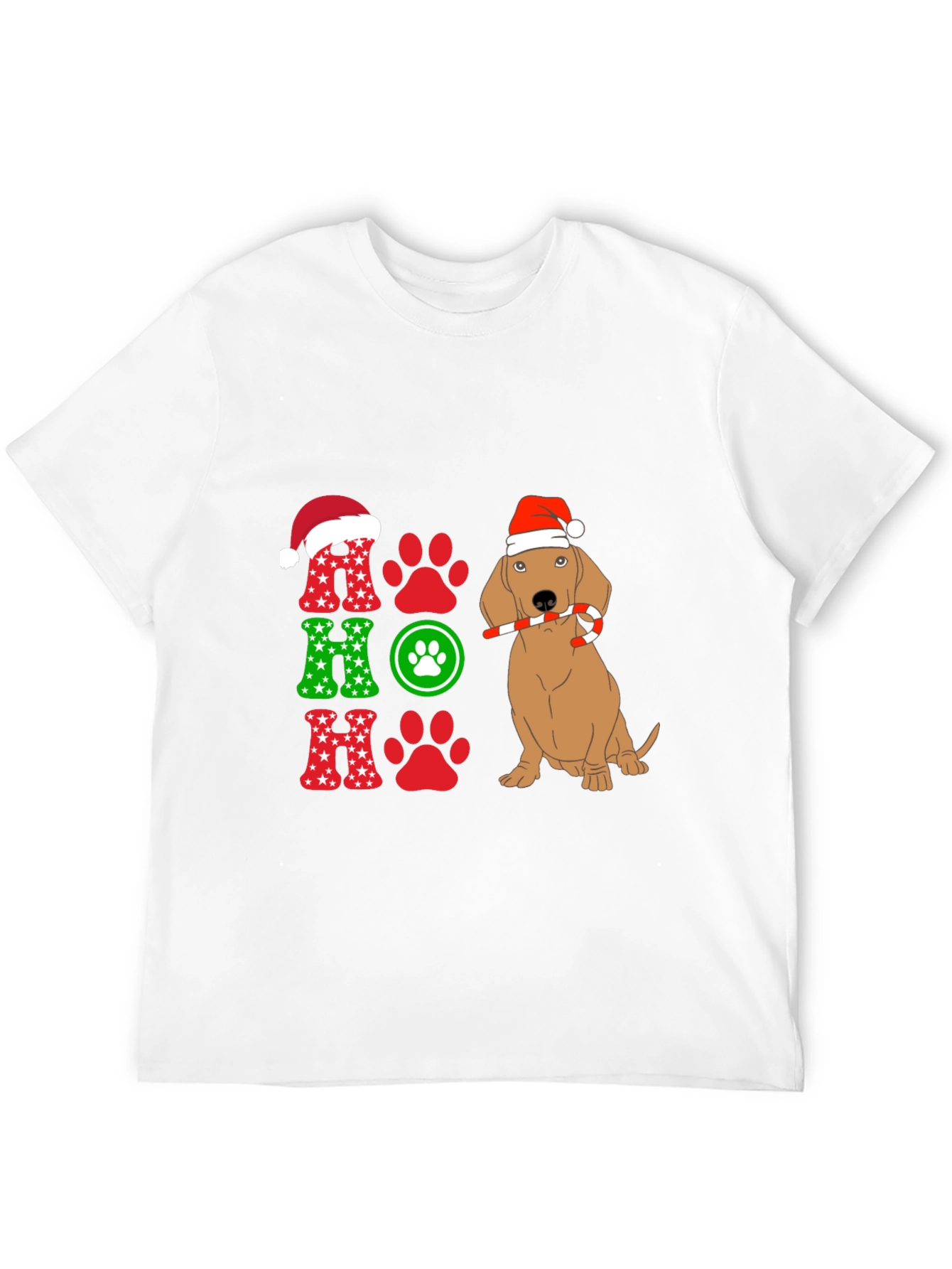 Festive Dog Christmas T-Shirt