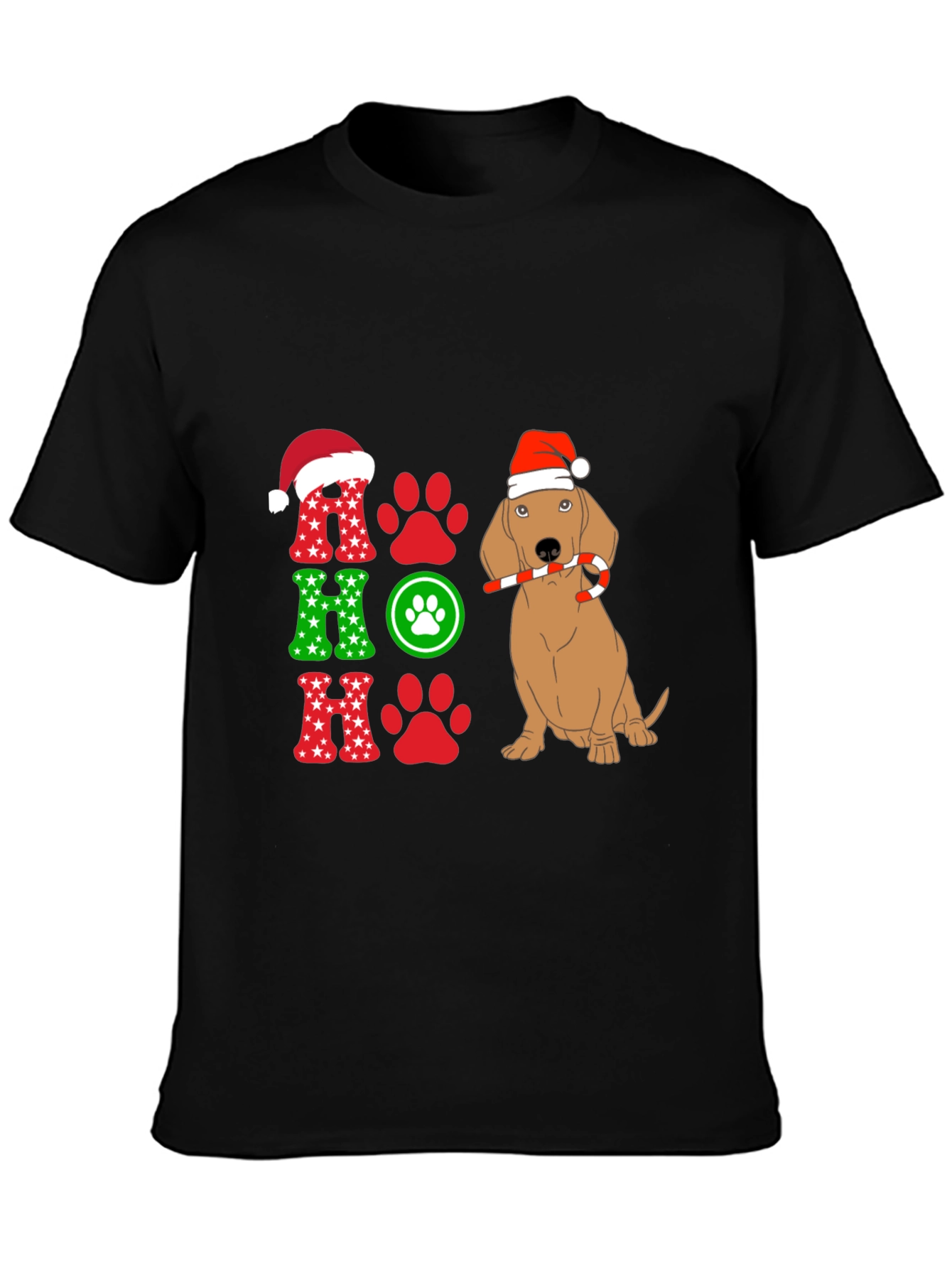 Festive Dog Christmas T-Shirt
