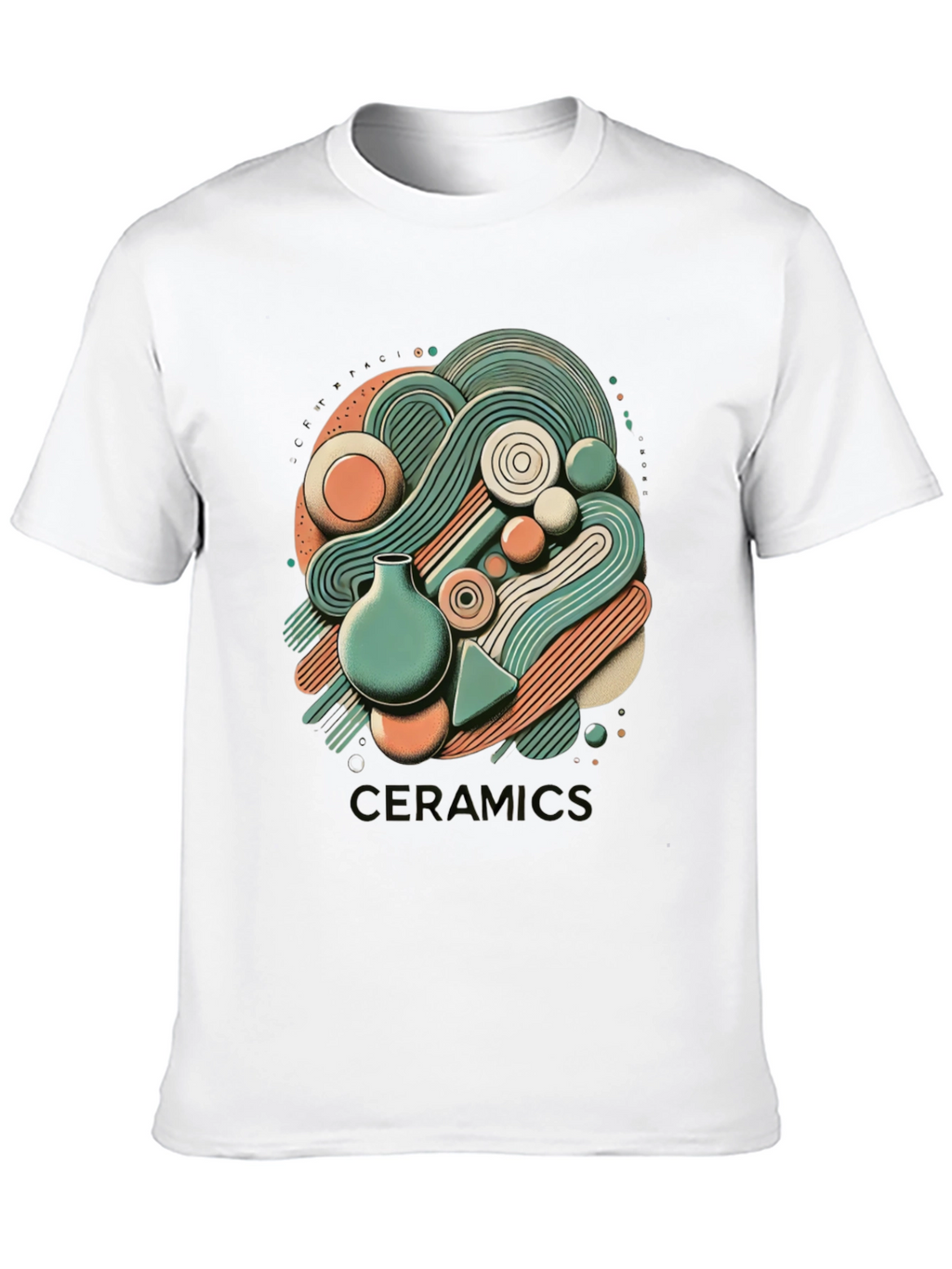 Ceramic Art T-Shirt - Stylish Graphic Tee