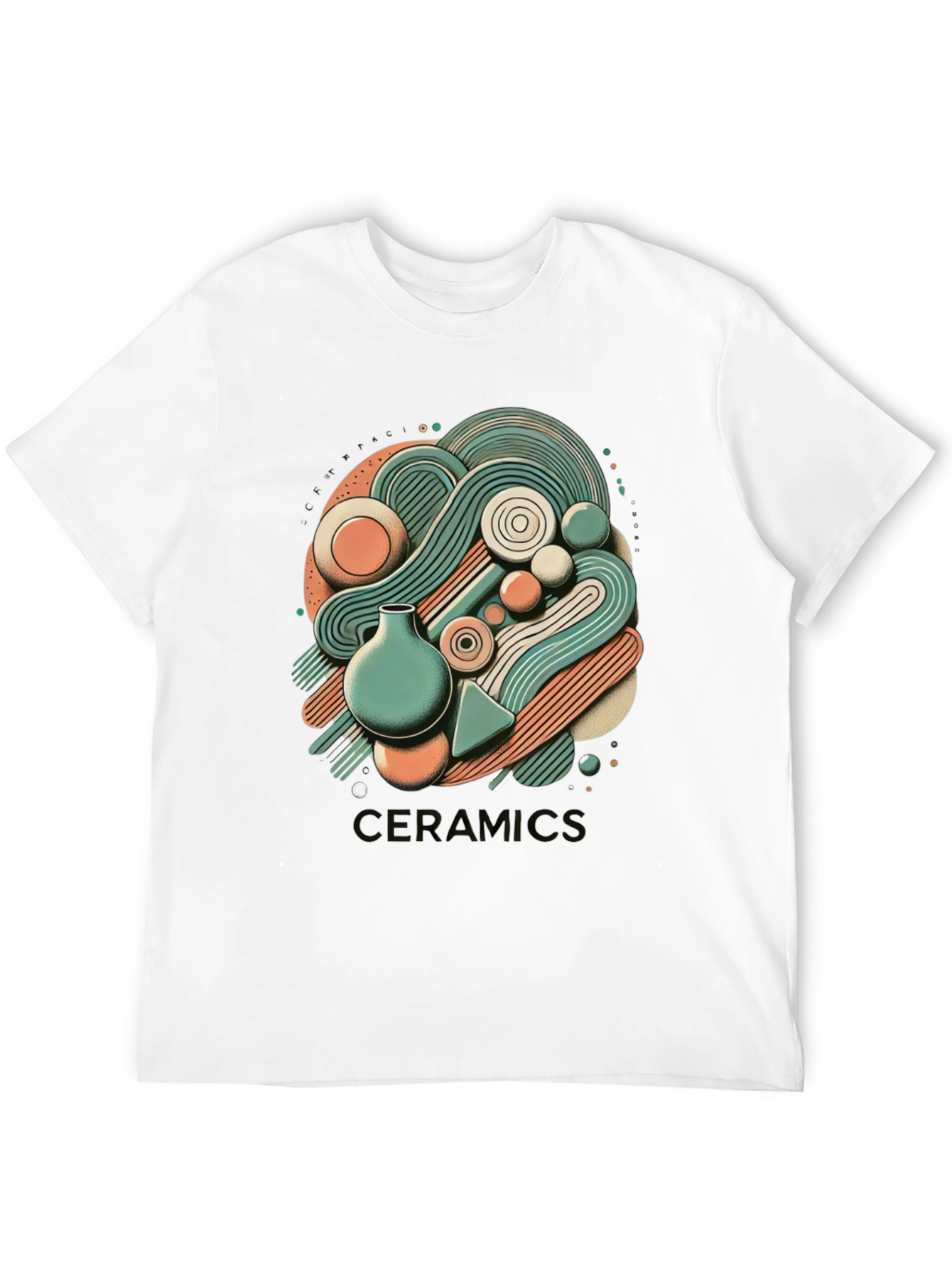 Ceramic Art T-Shirt - Stylish Graphic Tee