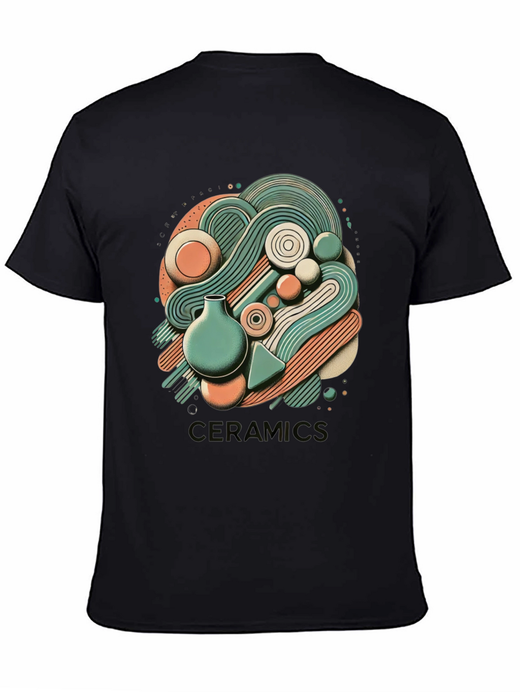 Ceramic Art T-Shirt - Stylish Graphic Tee