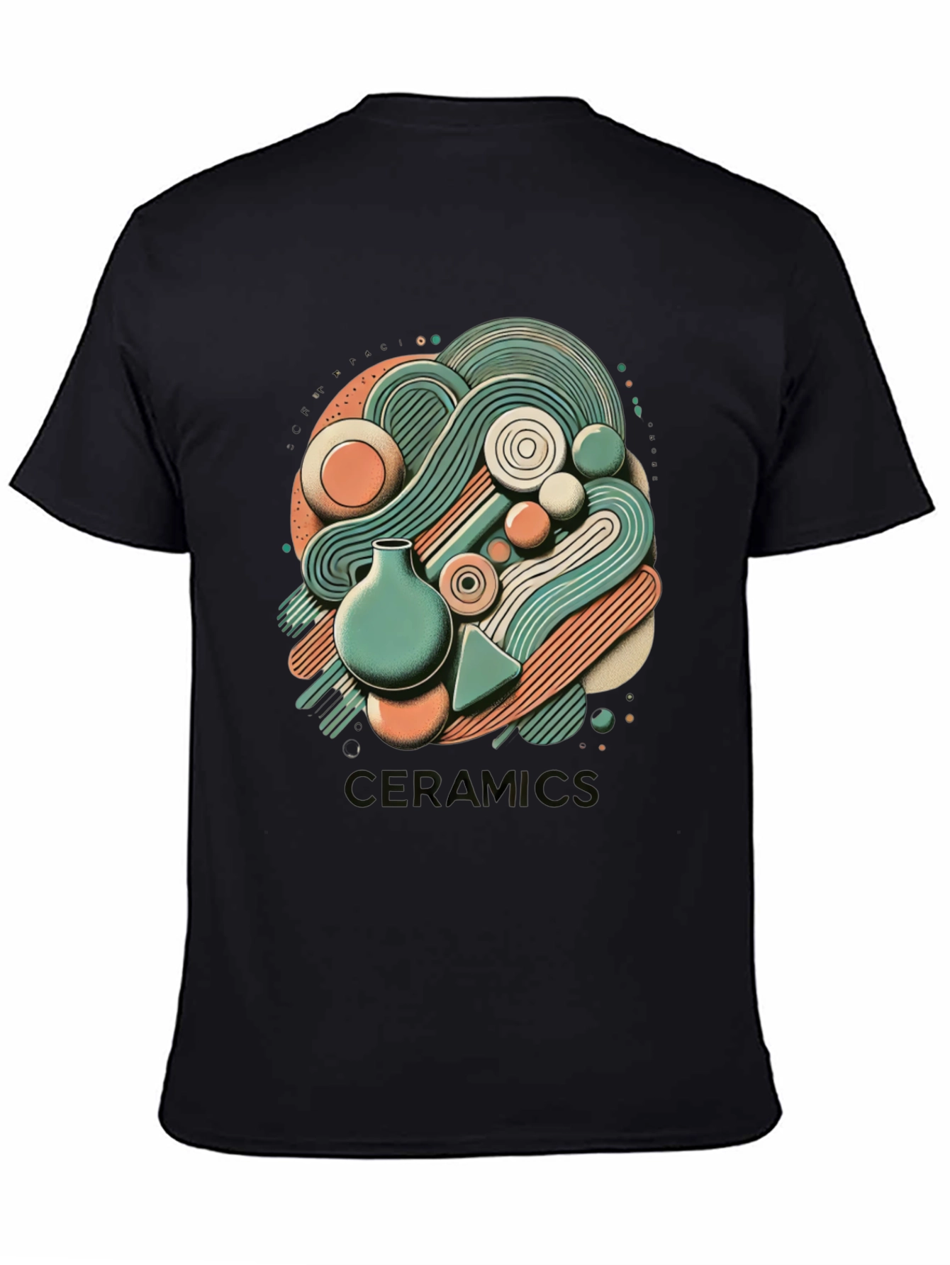 Ceramic Art T-Shirt - Stylish Graphic Tee