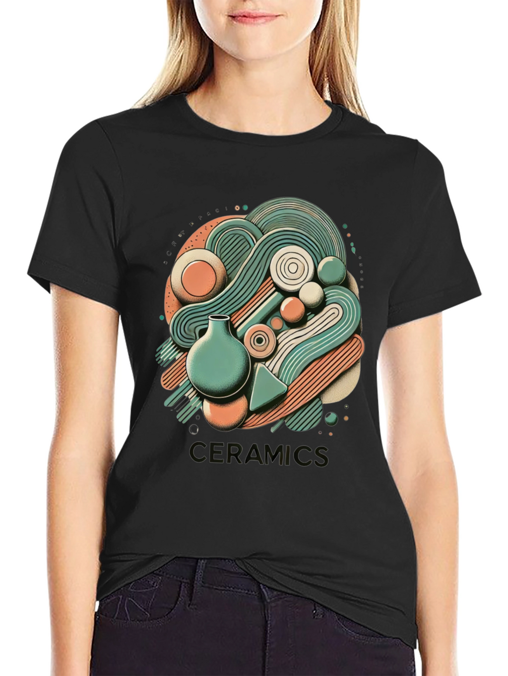 Ceramic Art T-Shirt - Stylish Graphic Tee
