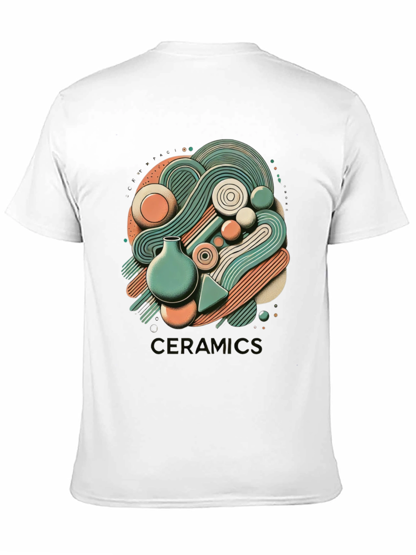 Ceramic Art T-Shirt - Stylish Graphic Tee