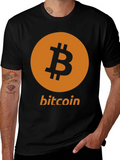 Bitcoin Logo Graphic Tee - Crypto T-Shirt
