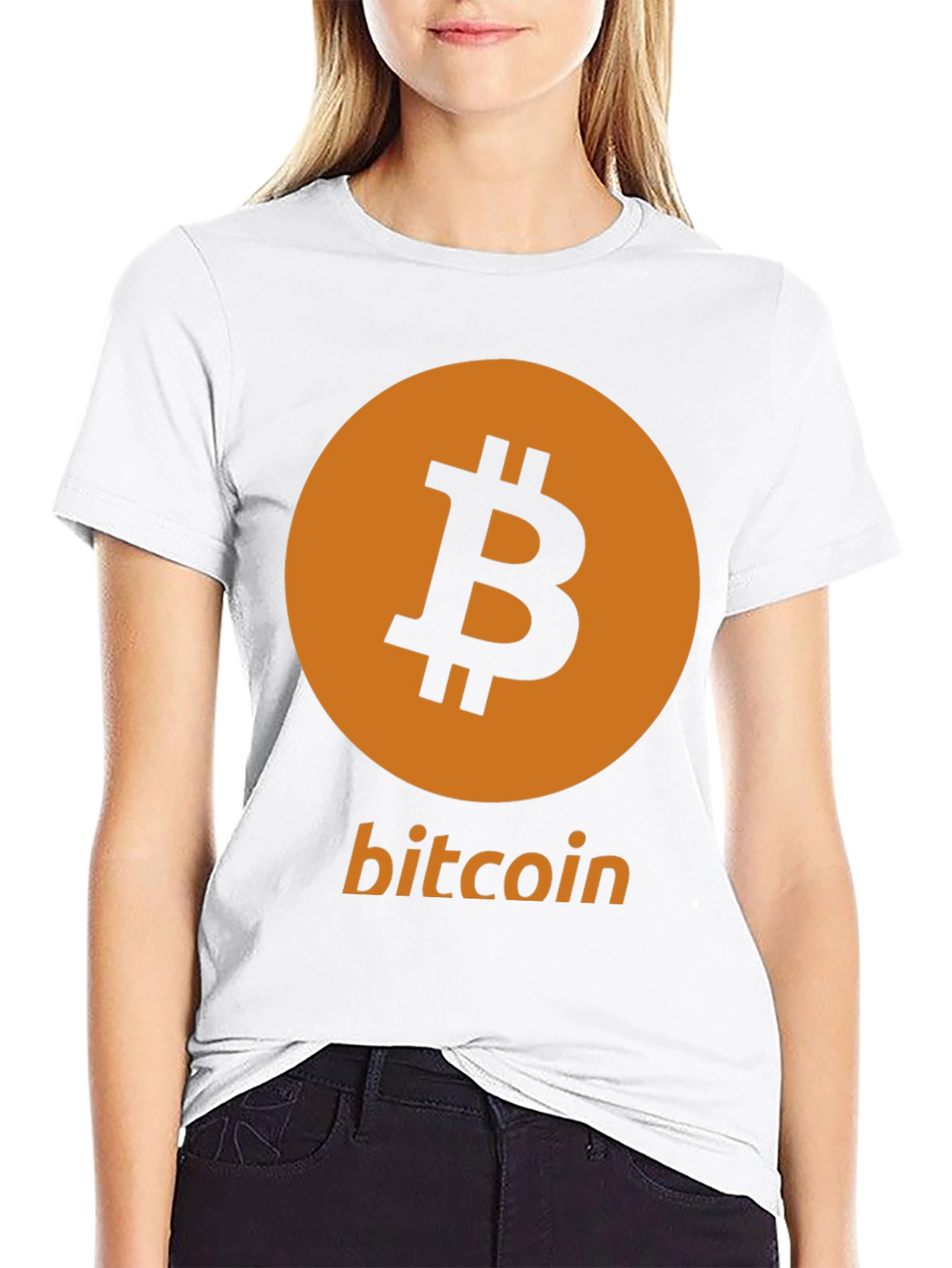 Bitcoin Logo Graphic Tee - Crypto T-Shirt
