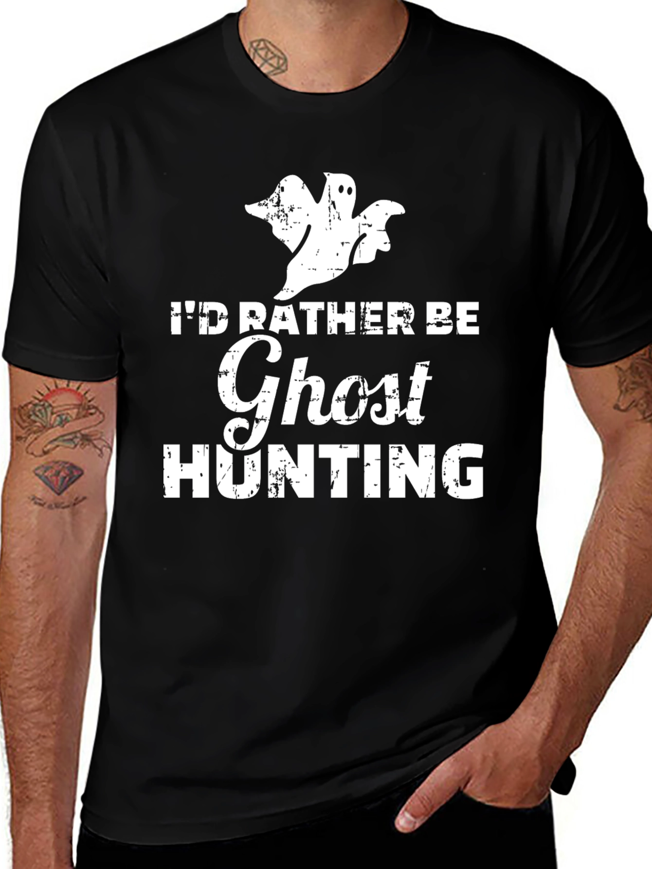 Ghost Hunting T-Shirt - Halloween Apparel