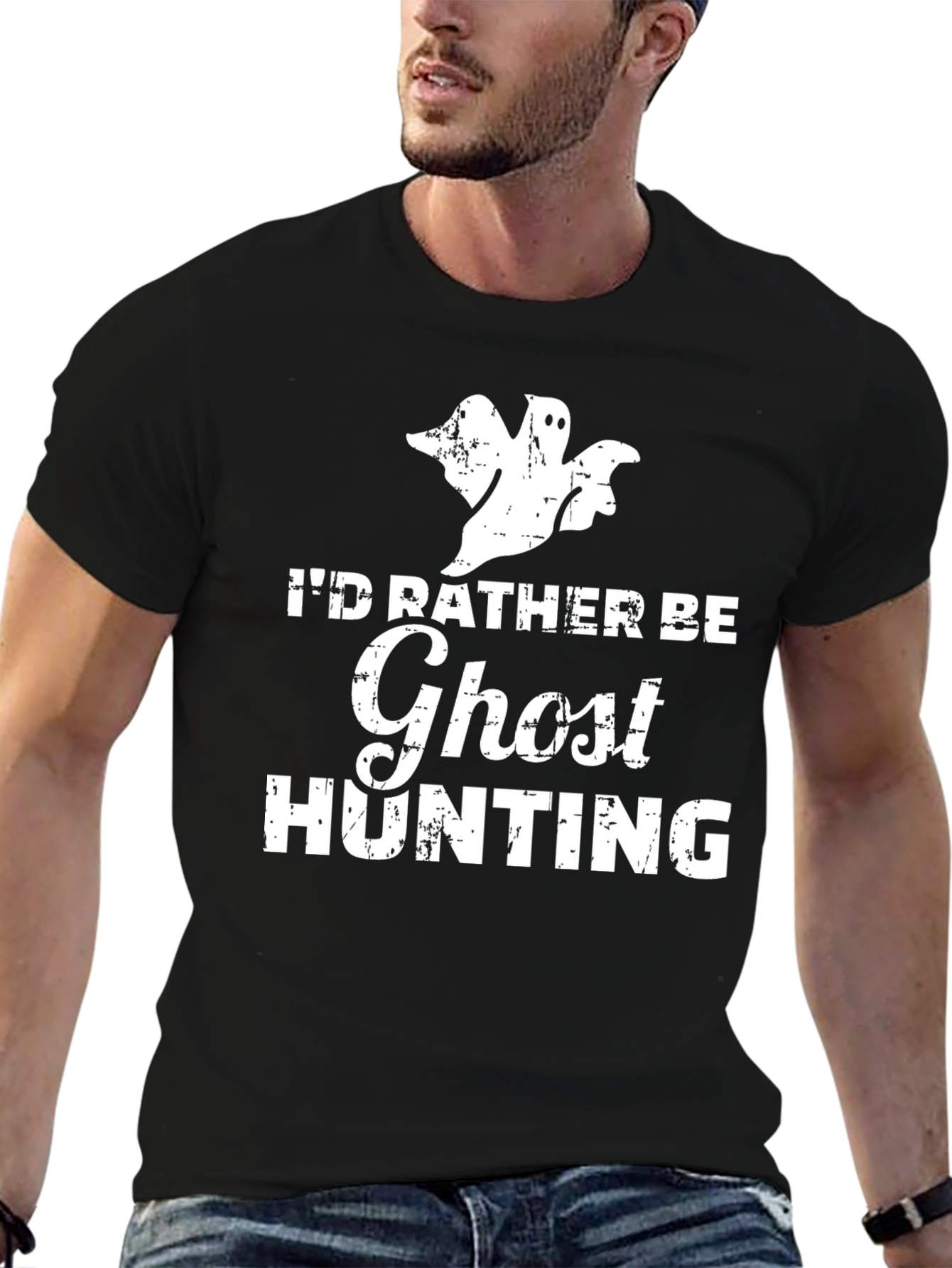 Ghost Hunting T-Shirt - Halloween Apparel