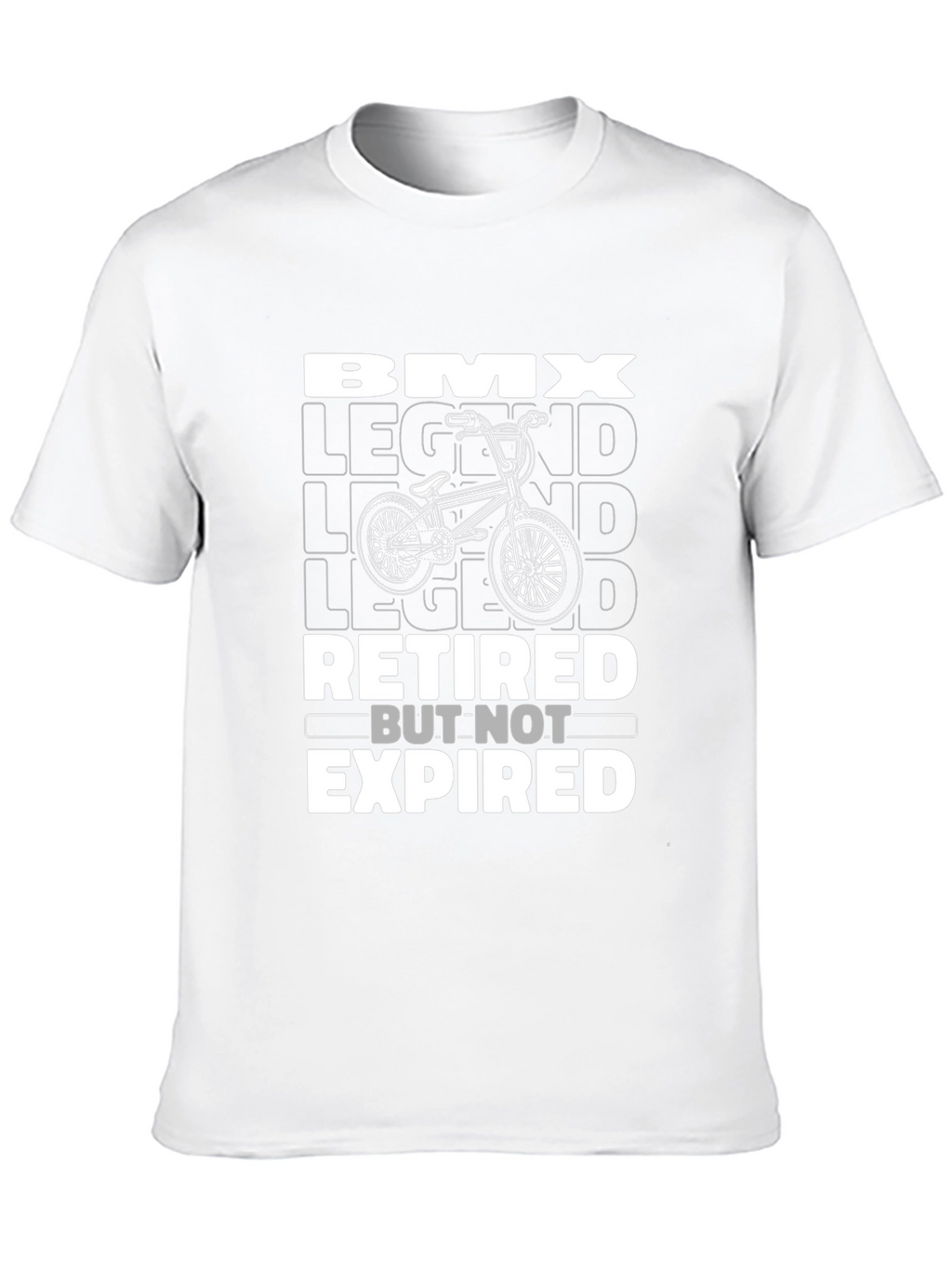 BMX Retired But Not Expired Graphic T-Shirt