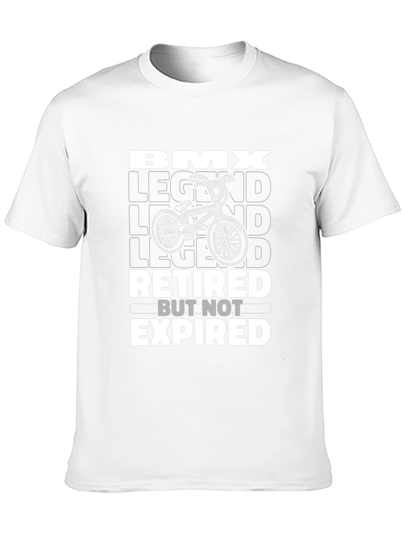 BMX Retired But Not Expired Graphic T-Shirt