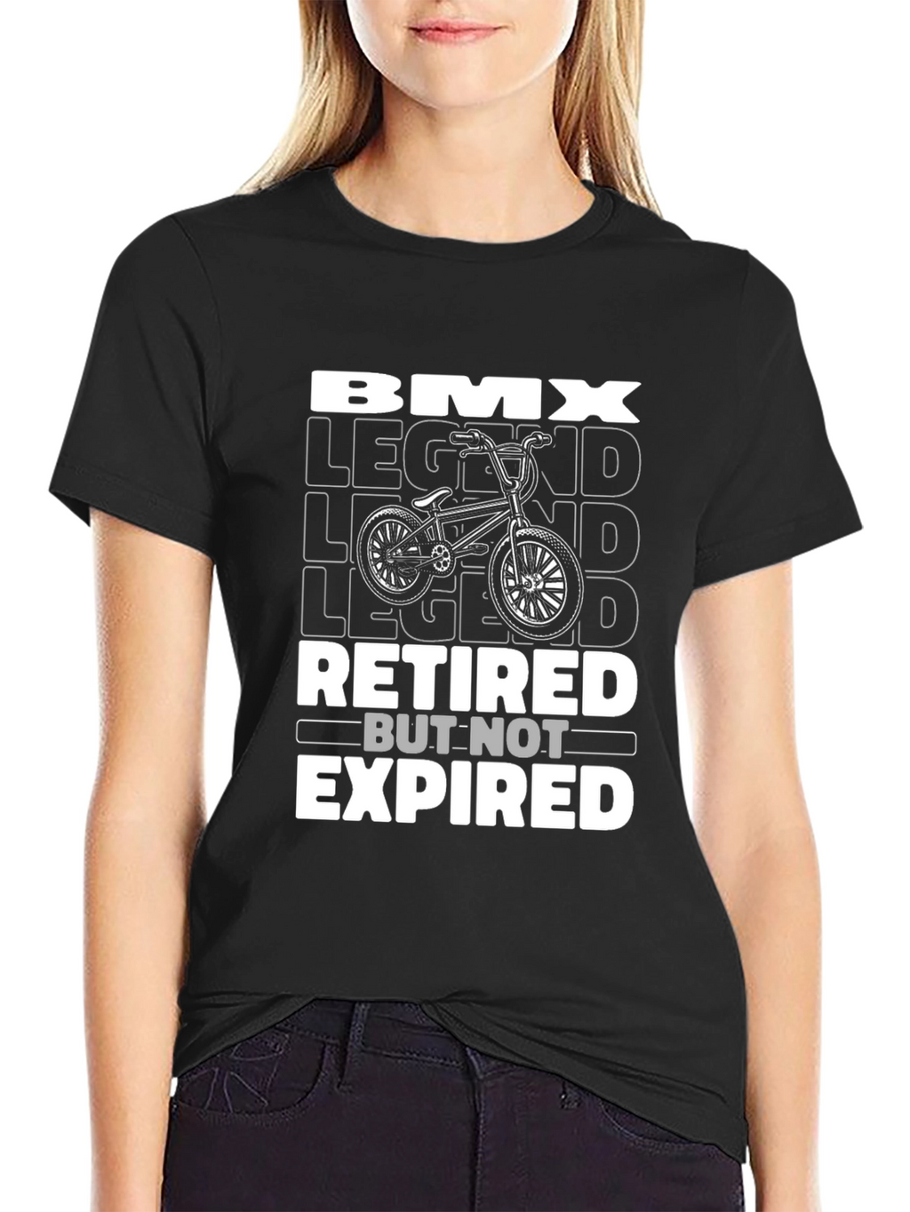BMX Retired But Not Expired Graphic T-Shirt